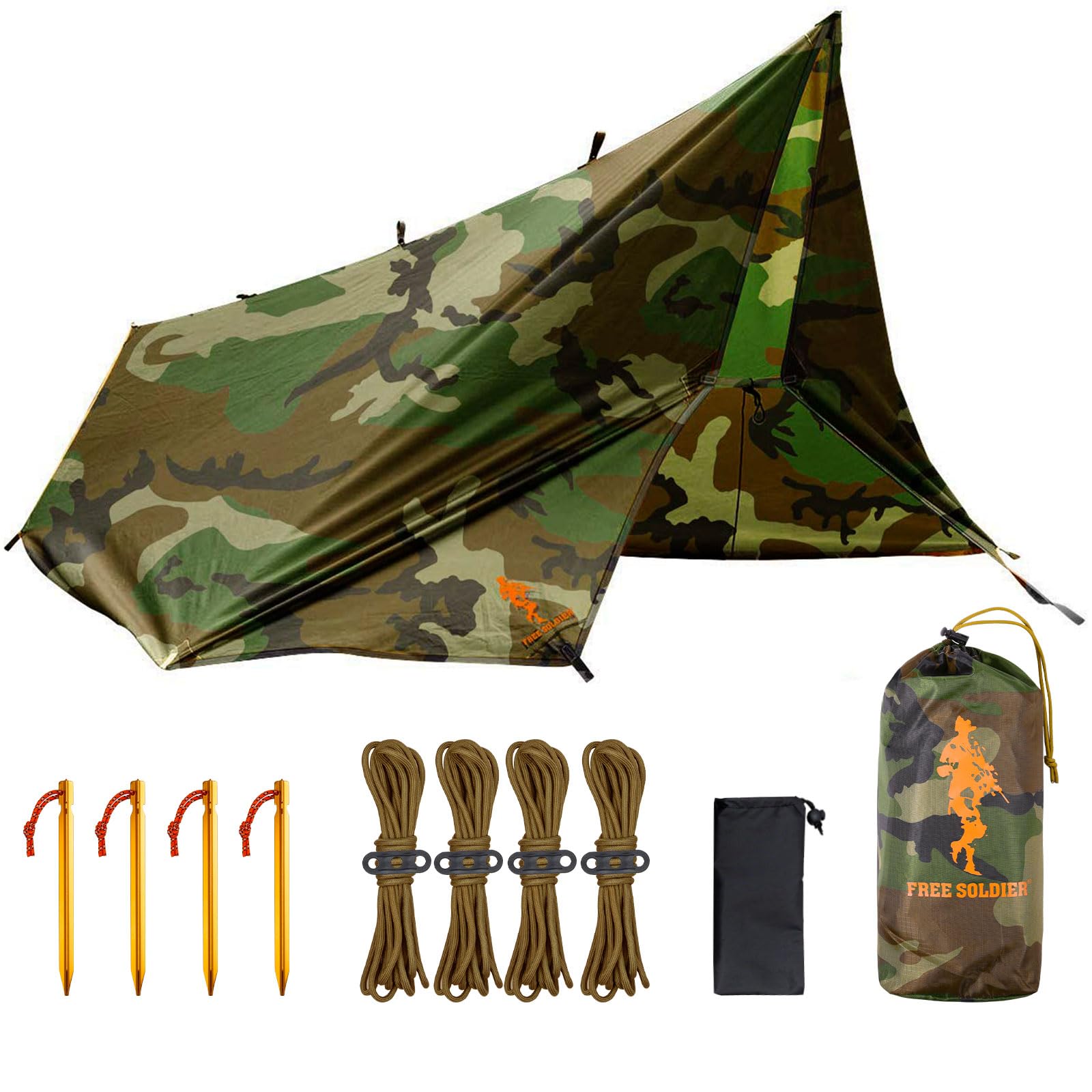 Free Soldier Tarp Impermeabile 4x4m