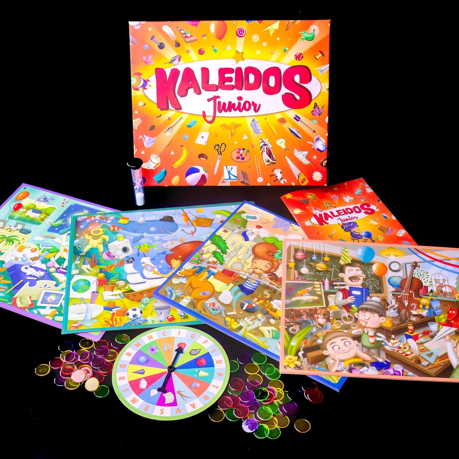 Kaleidos Junior - Gioco per Bambini 2-8 Giocatori - immagine 2