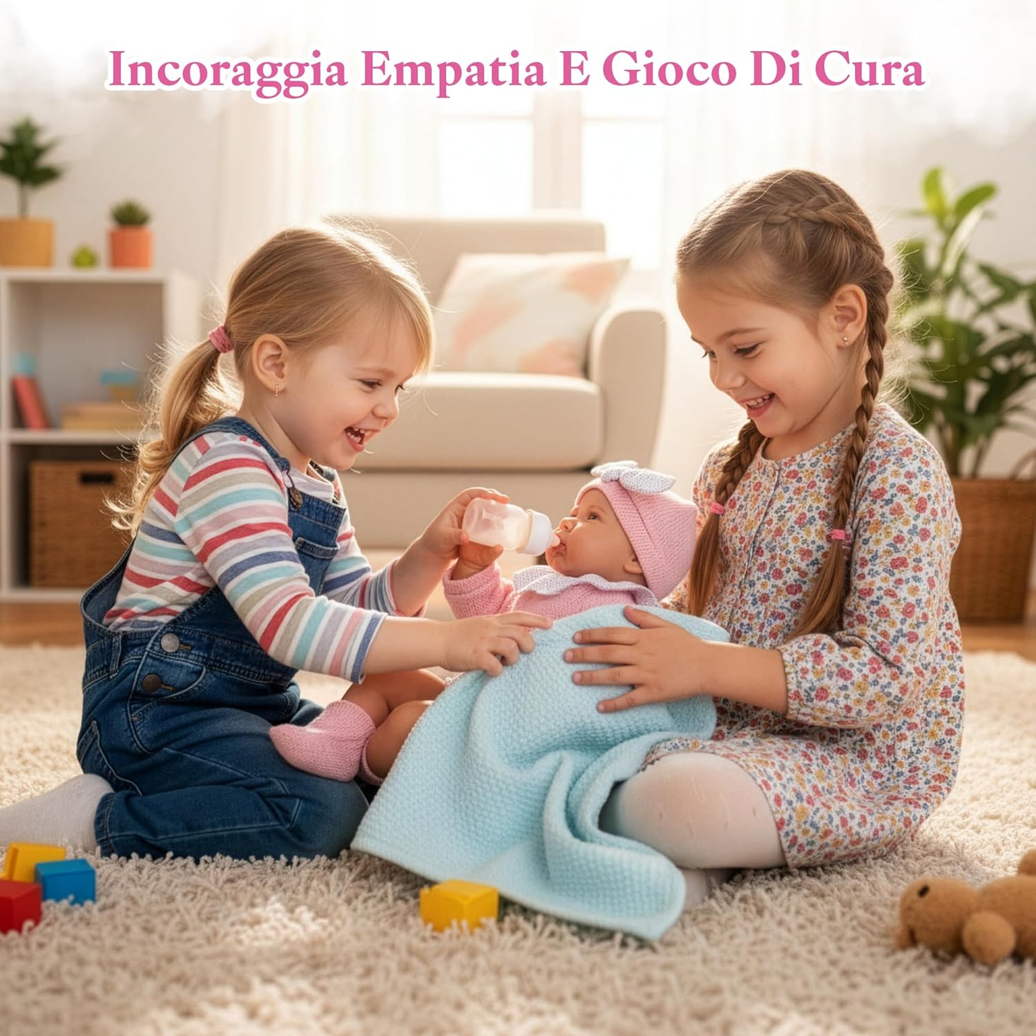 Kinderplay Bambola Parlante 41 cm con Ciuccio - immagine 6