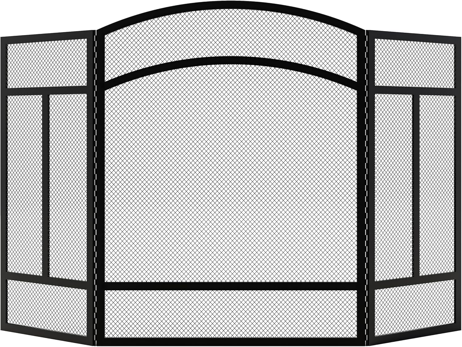 Kingson Parascintille 3 Pannelli ad Arco per Camino - immagine 8