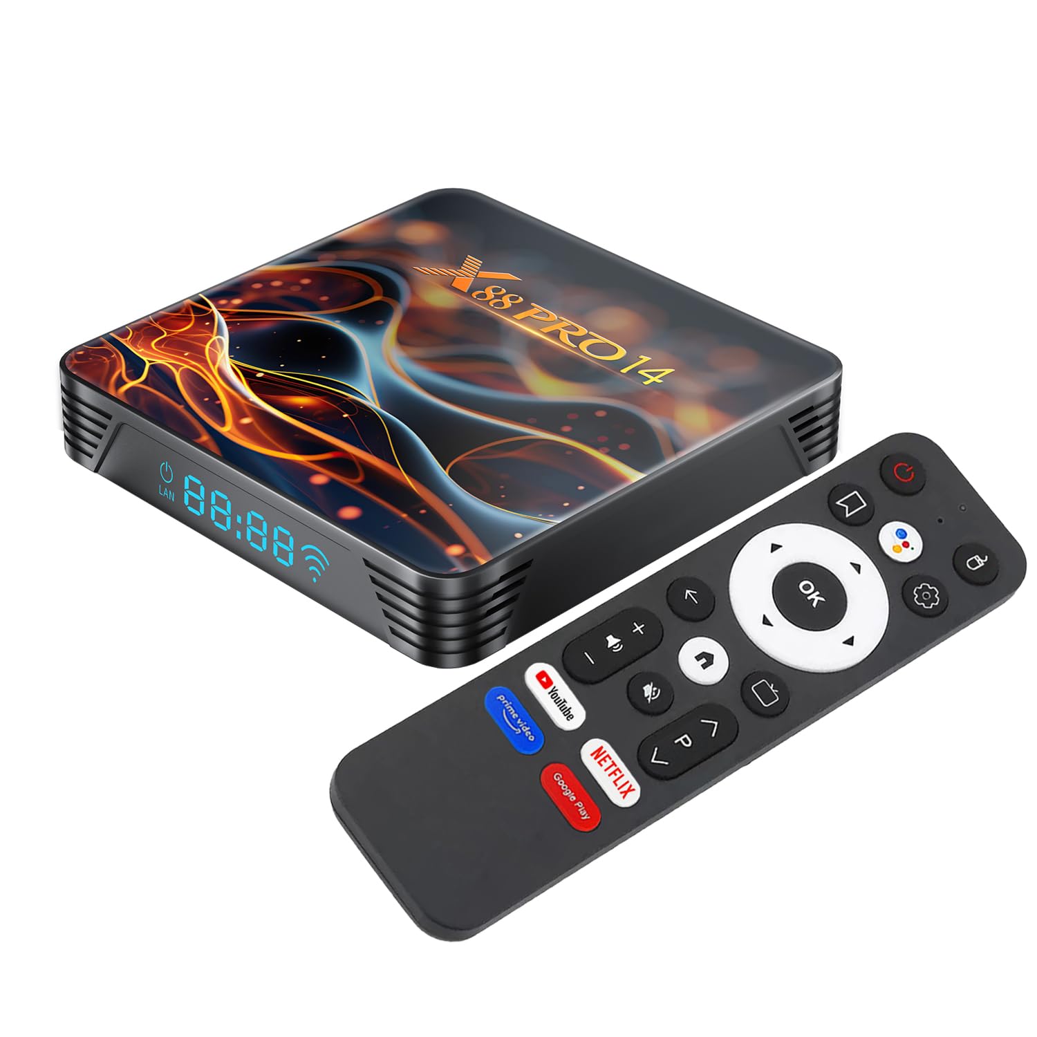 Greva Android 14.0 TV Box 8K 2GB RAM 16GB ROM