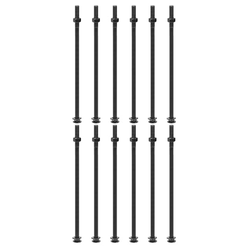 Quarkzman Bulloni a Testa Tonda M12x350mm, Acciaio Inox