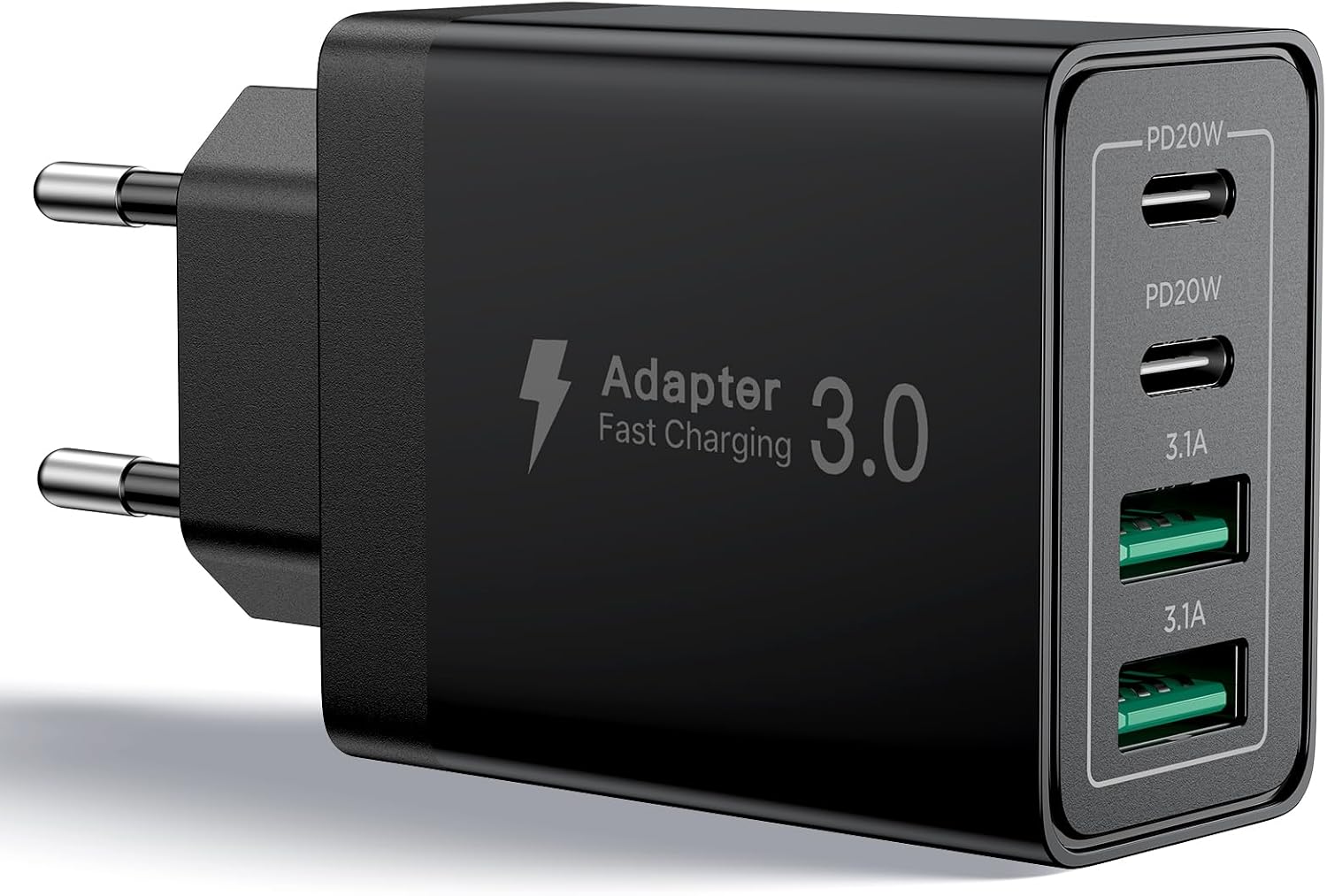 Caricatore USB C Rapido 40W 4 Porte - immagine 1