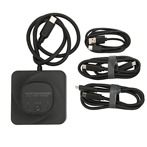 KVM USB-C 2 in 1 Out Bidirezionale 8K