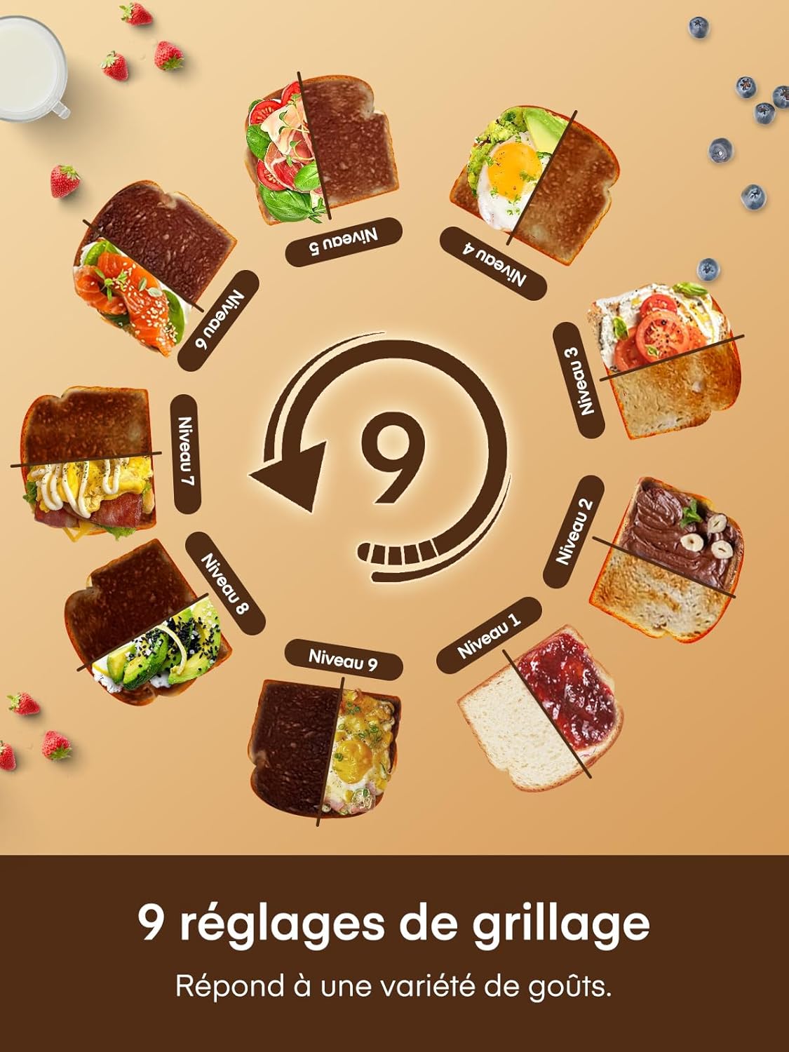 Tostapane 4 Fette con Touch Screen - immagine 3