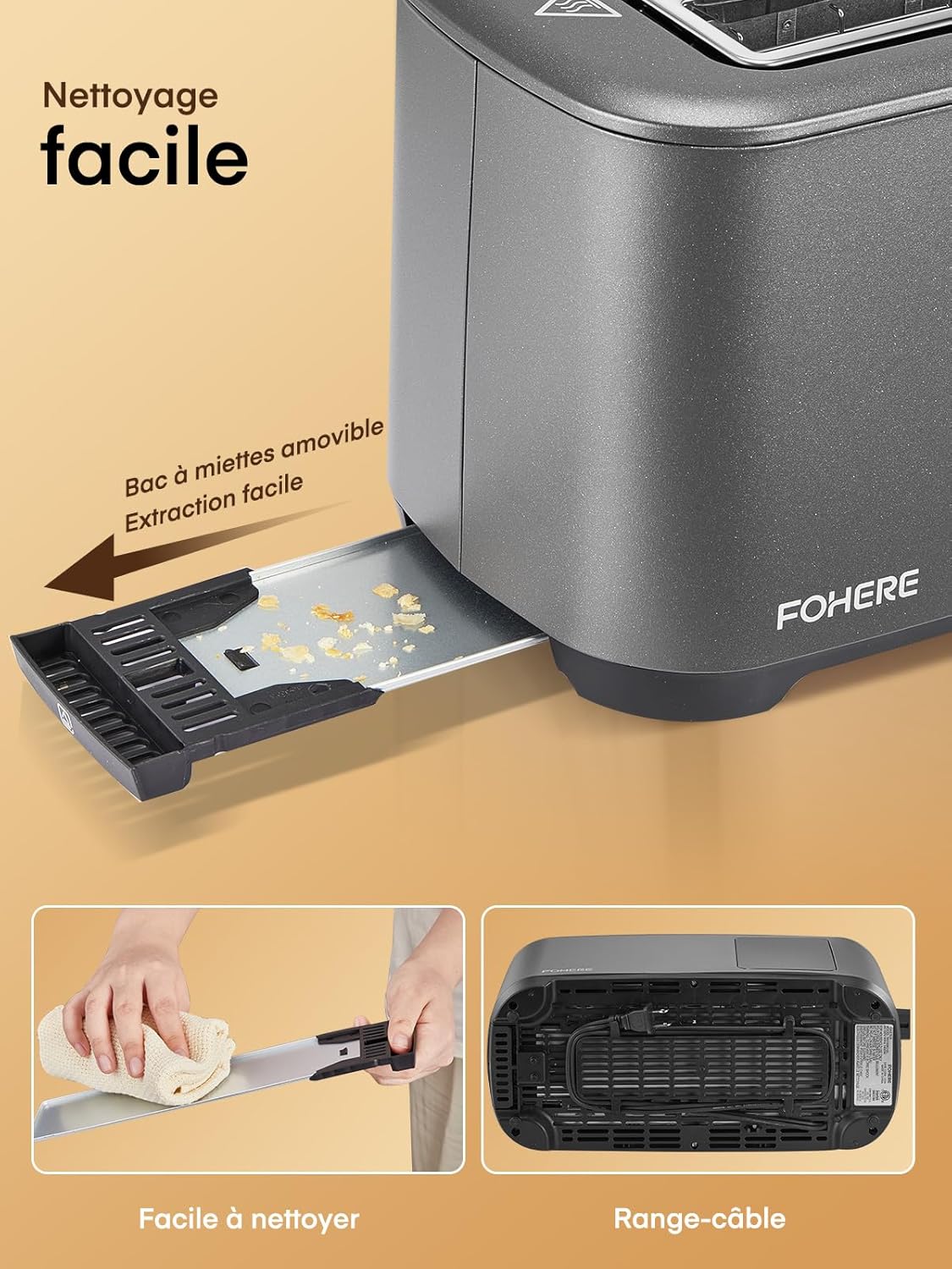 Tostapane 4 Fette con Touch Screen - immagine 6