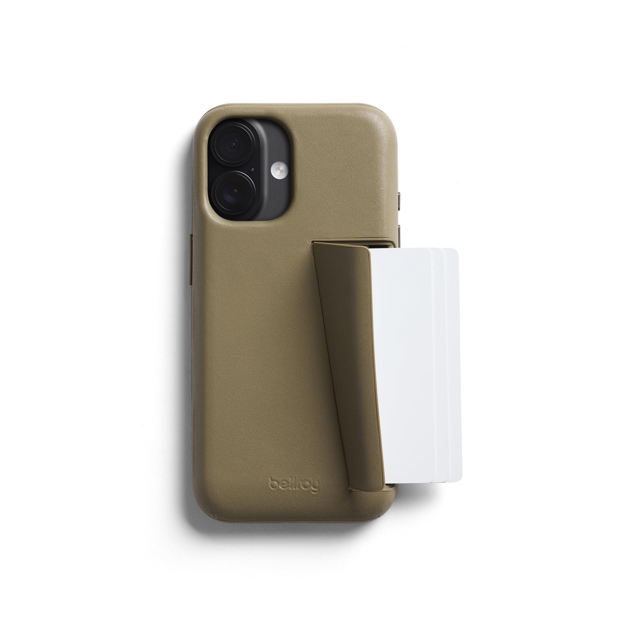 Bellroy Phone Case – 3 Card per iPhone 17, Khaki
