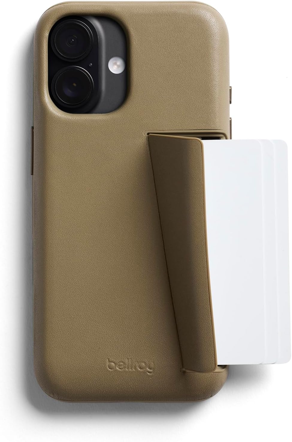 Bellroy Phone Case – 3 Card per iPhone 17, Khaki - immagine 1