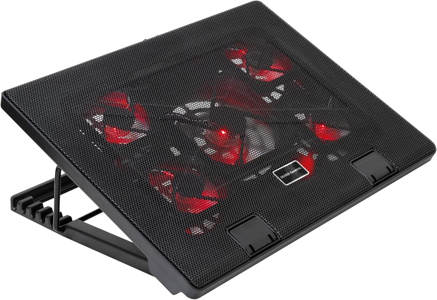 Mars Gaming MNBC2 - Base PC con 5 Ventole, Nero - immagine 1