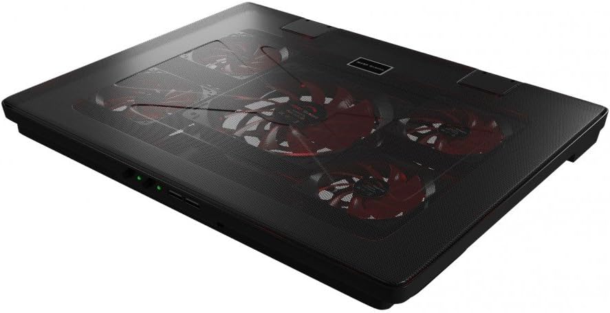 Mars Gaming MNBC2 - Base PC con 5 Ventole, Nero - immagine 3