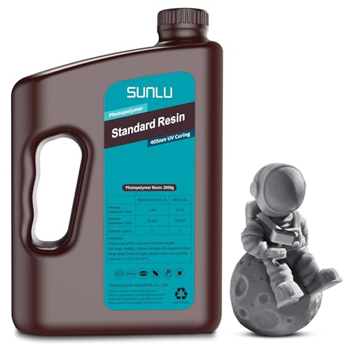 SUNLU Resina 3D Standard 1KG Grigio Scuro