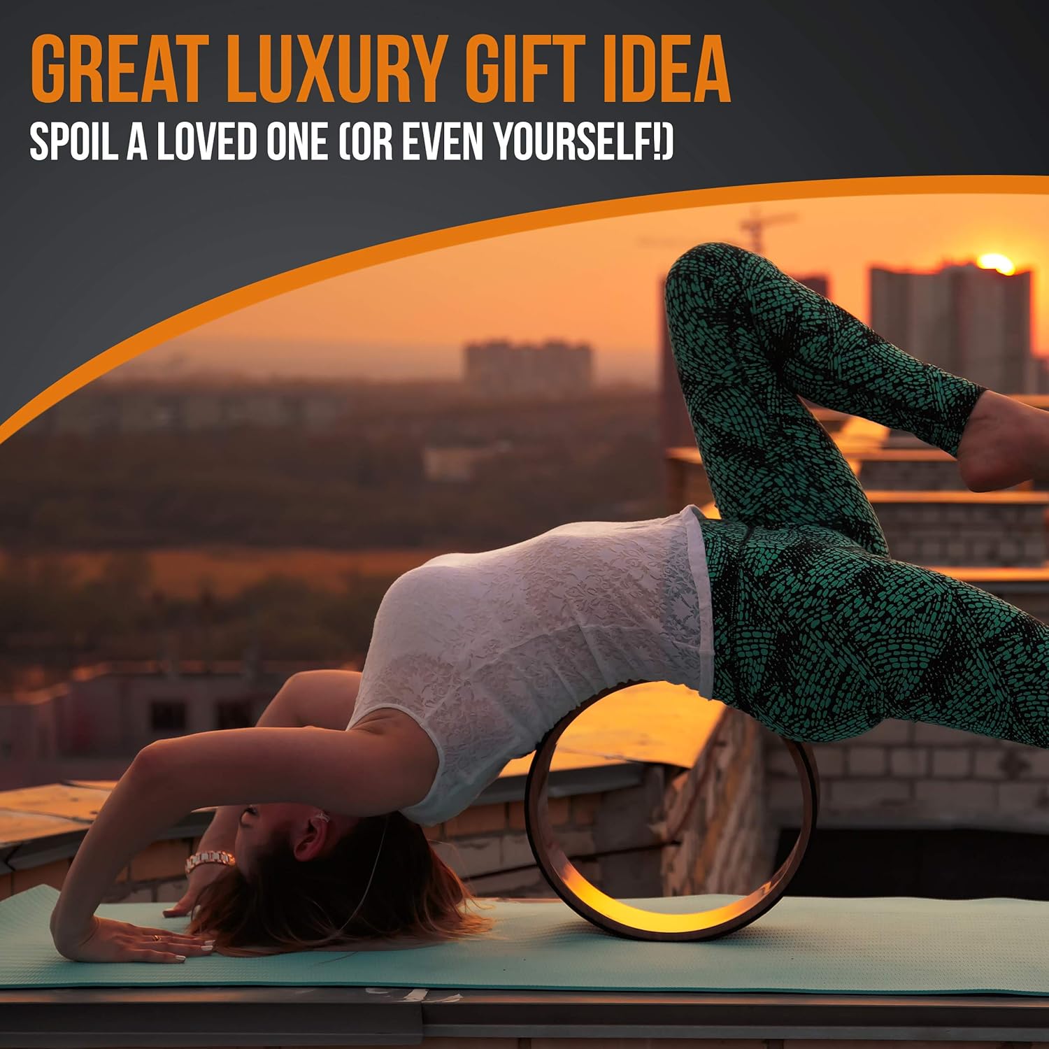 Pete's Choice Ruote da Yoga con Cinghia e Guida - immagine 3