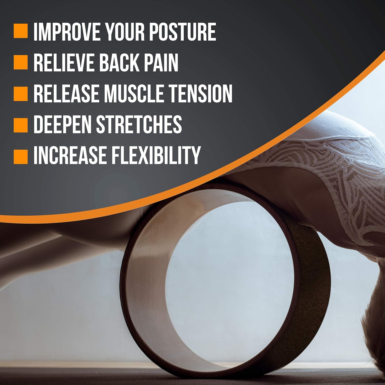 Pete's Choice Ruote da Yoga con Cinghia e Guida - immagine 5