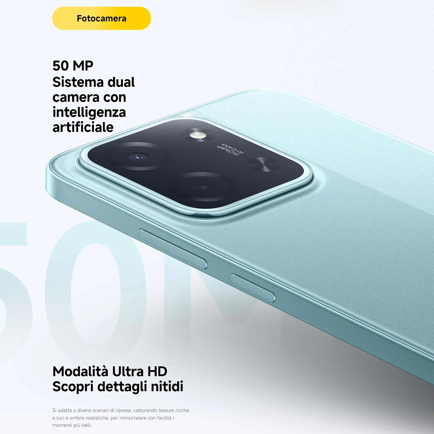 Xiaomi POCO C85 Smartphone 6+128GB, Verde - immagine 9