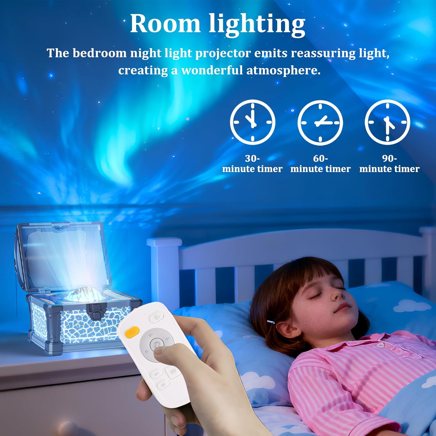 Aurora Proiettore Luci Polari per Soffitto e Pareti - immagine 5