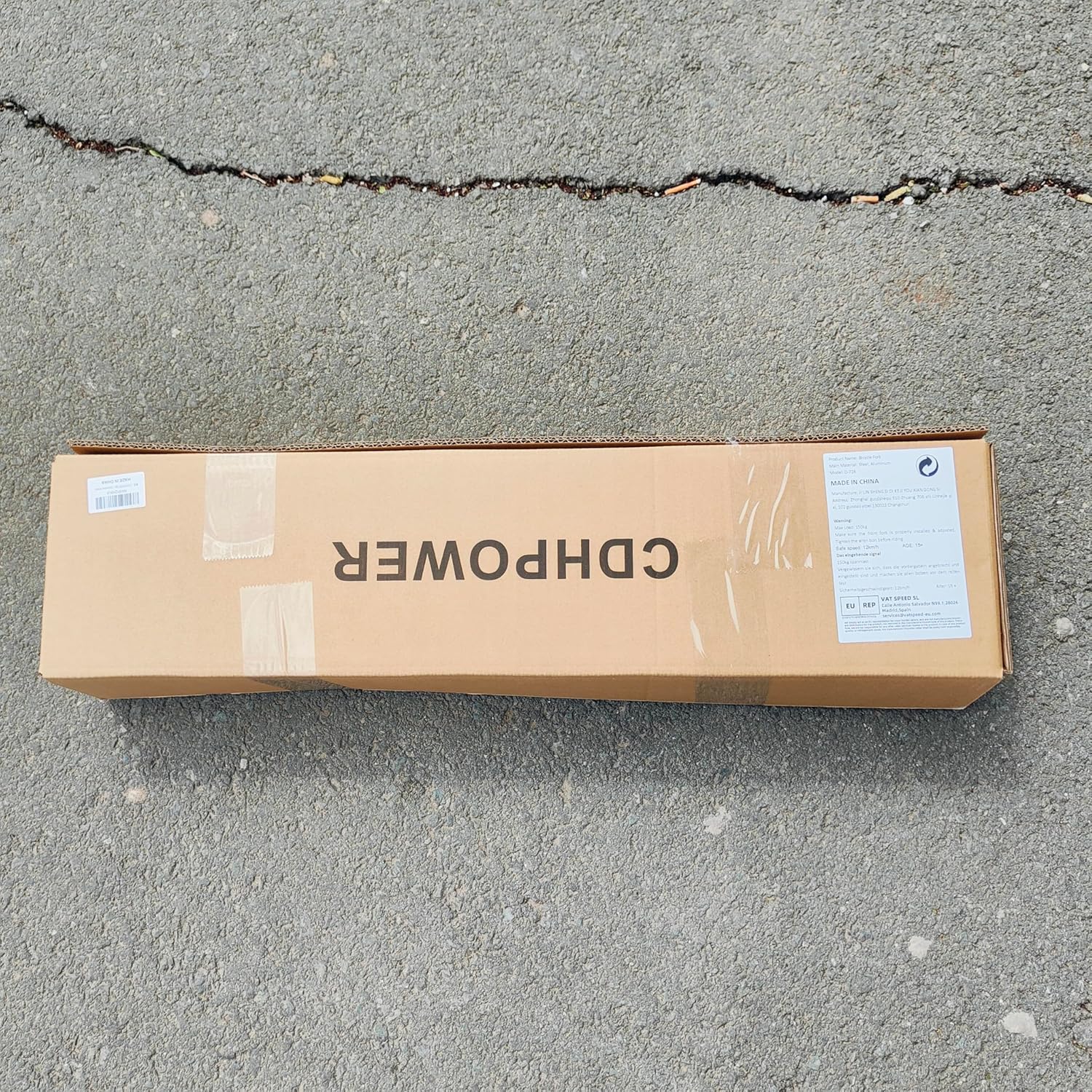 CDHPOWER Forcella Sospensione Bici 26" per Freno a Disco - immagine 2