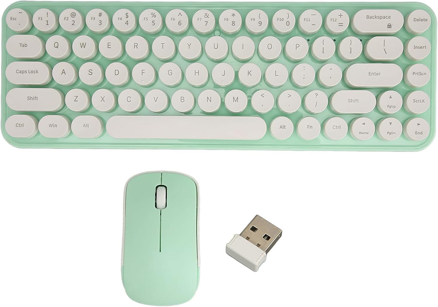 Ashata Combo Tastiera e Mouse Wireless 2.4G - immagine 2