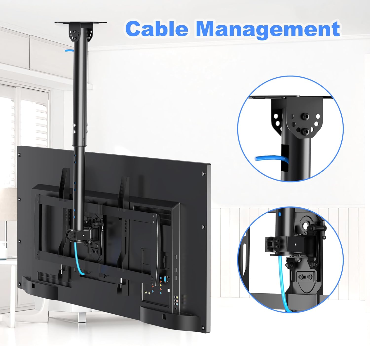 Supporto da Soffitto per TV 37-75 Pollici - immagine 6