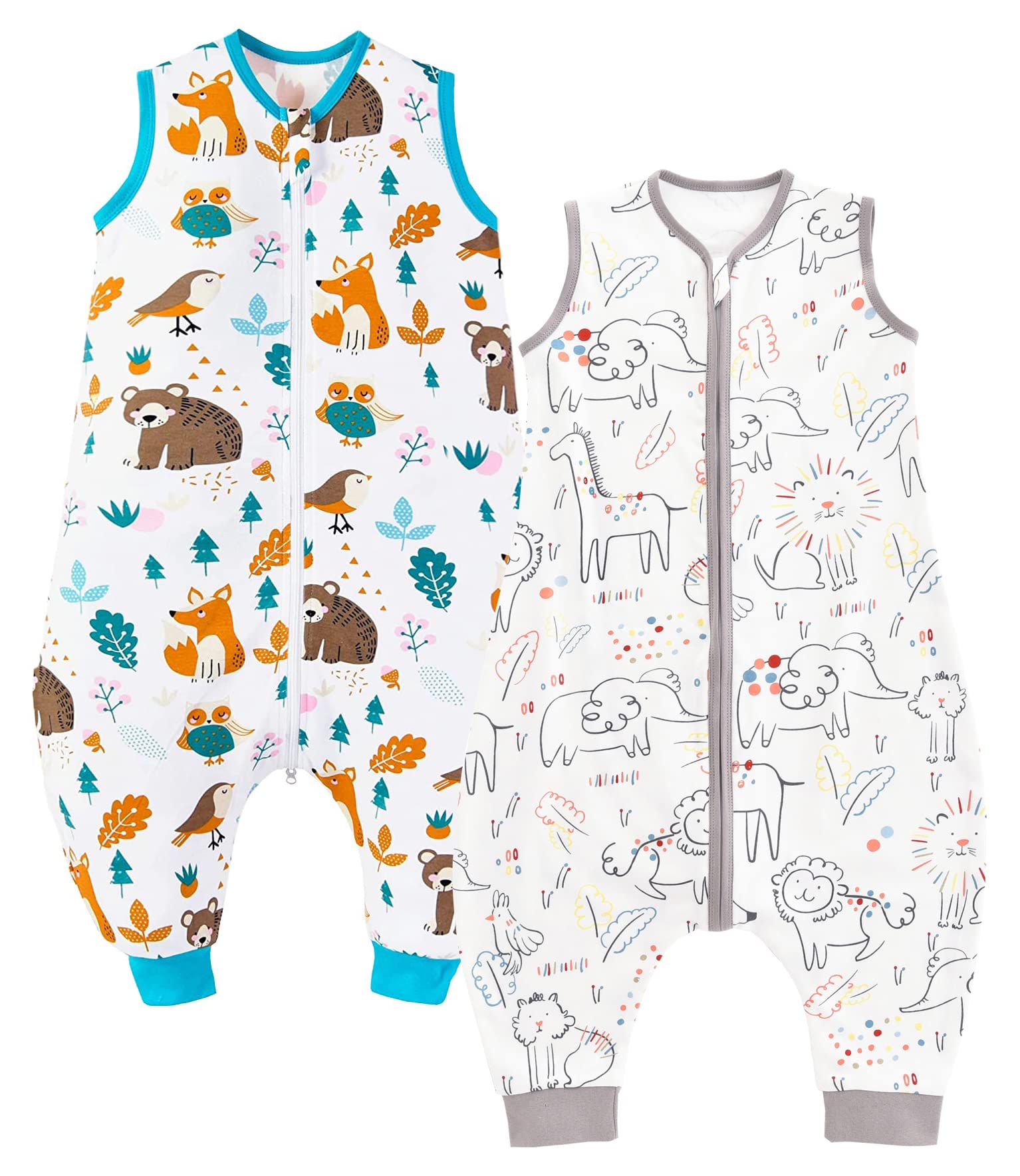 Chilsuessy Sacco Nanna Estivo con Piedi 0.5 Tog (2 pz)