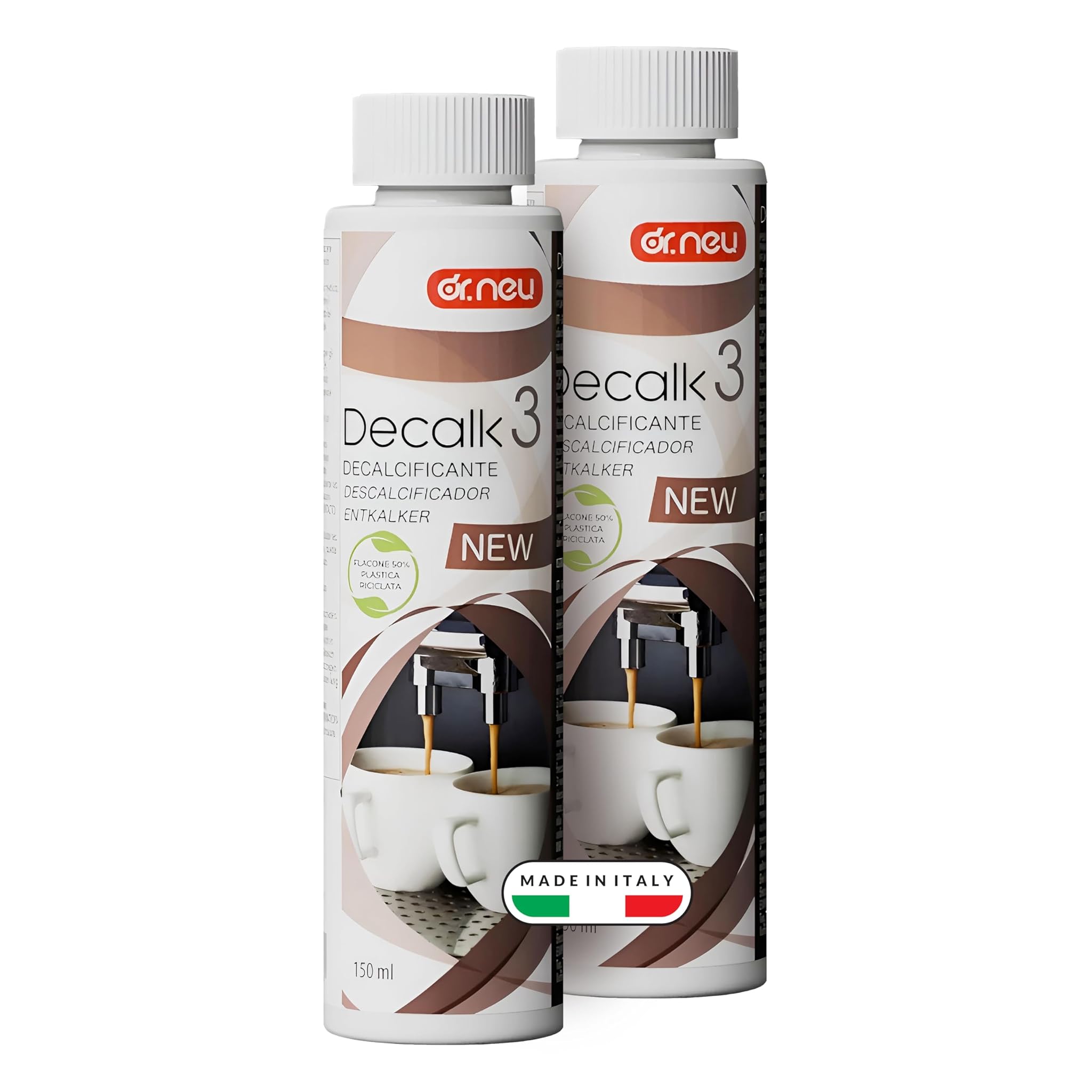 DR. NEU - Decalcificante Macchina Caffè e Bollitore Decalk 3 (2Pz)