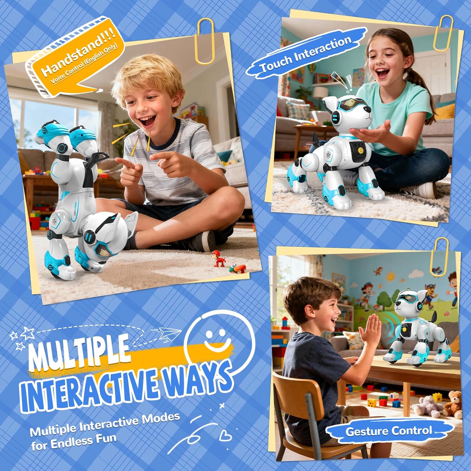 Cane Robot Intelligente Telecomandato per Bambini - immagine 4