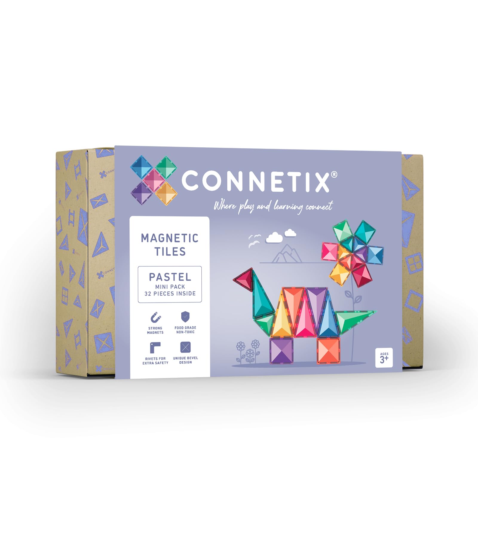 CONNETIX Pastello Confezione Mini, 32 Pezzi