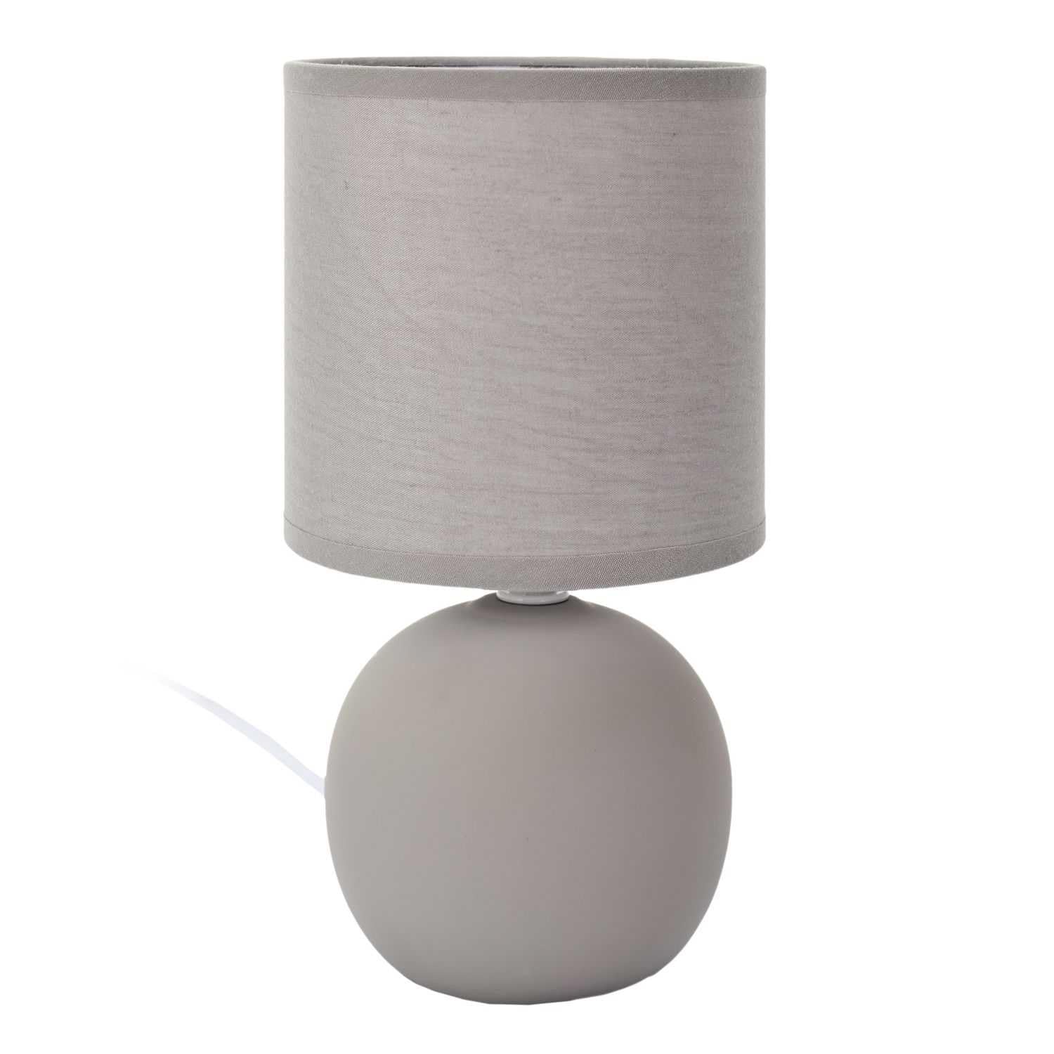 HOME DECO FACTORY LA0042 - Lampada da Tavolo H25cm Tortora