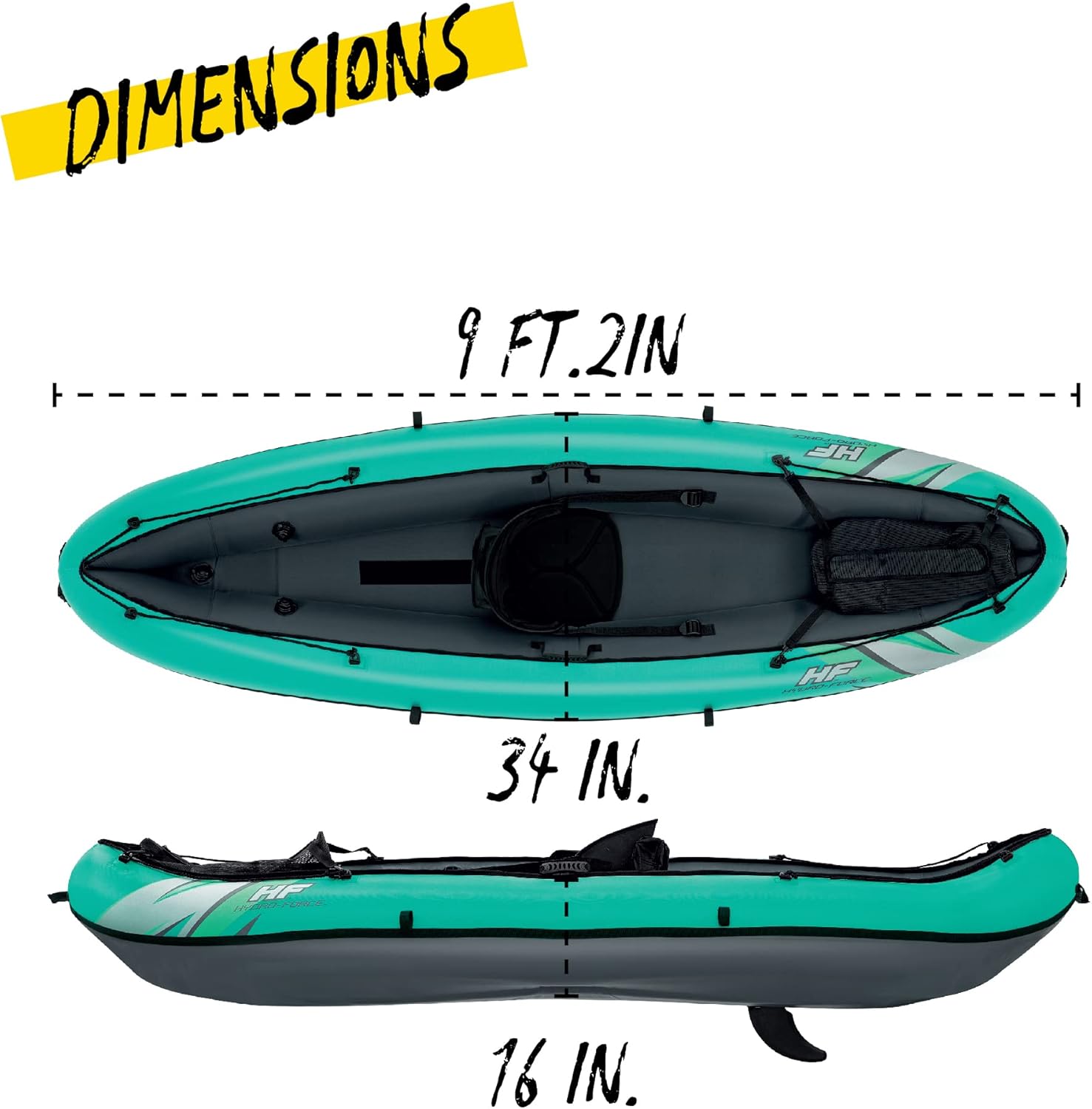 Hydroforce Ventura - Set Kayak Gonfiabile - immagine 3