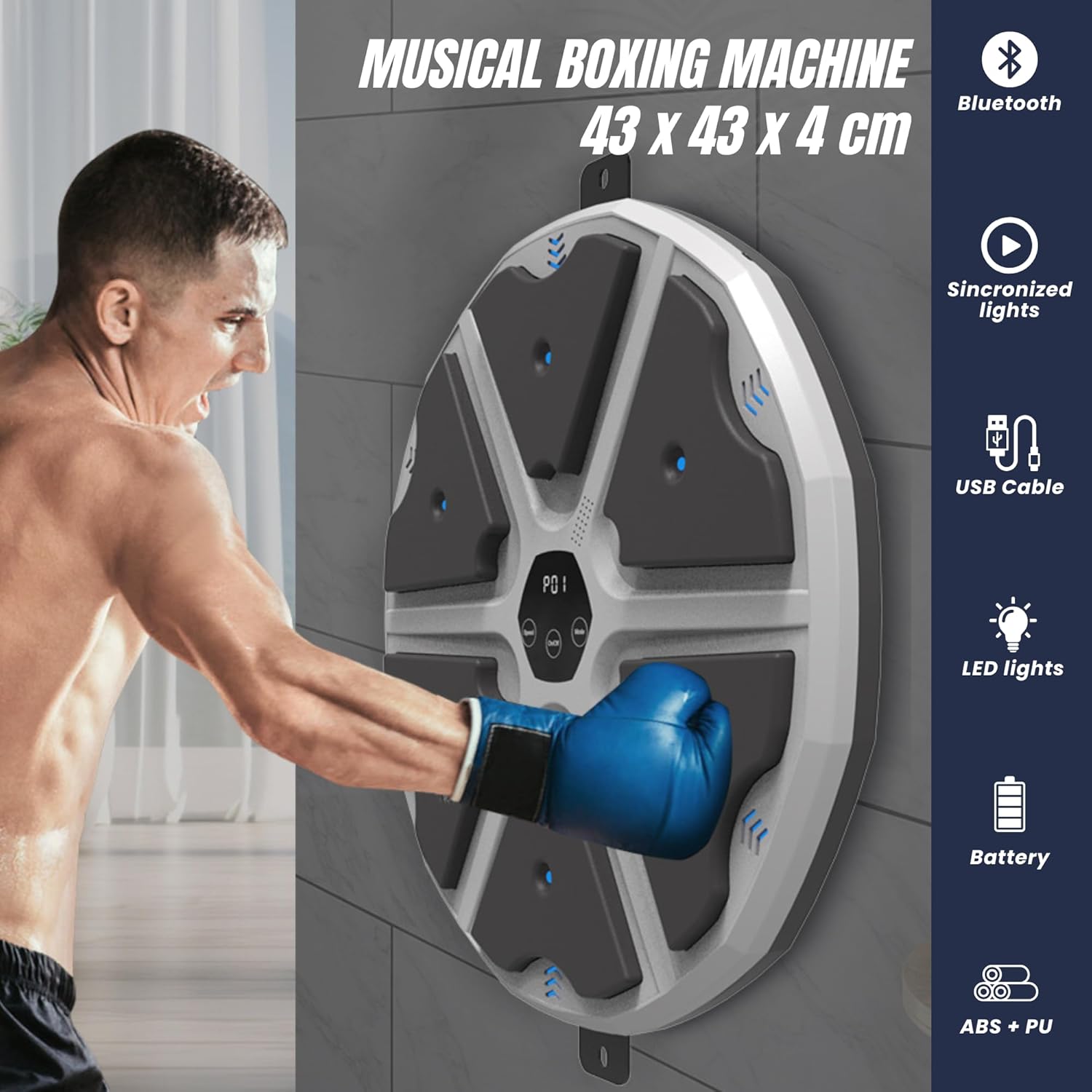 MAGIC SELECT Macchina da Boxe Musicale con LED e Bluetooth - immagine 2