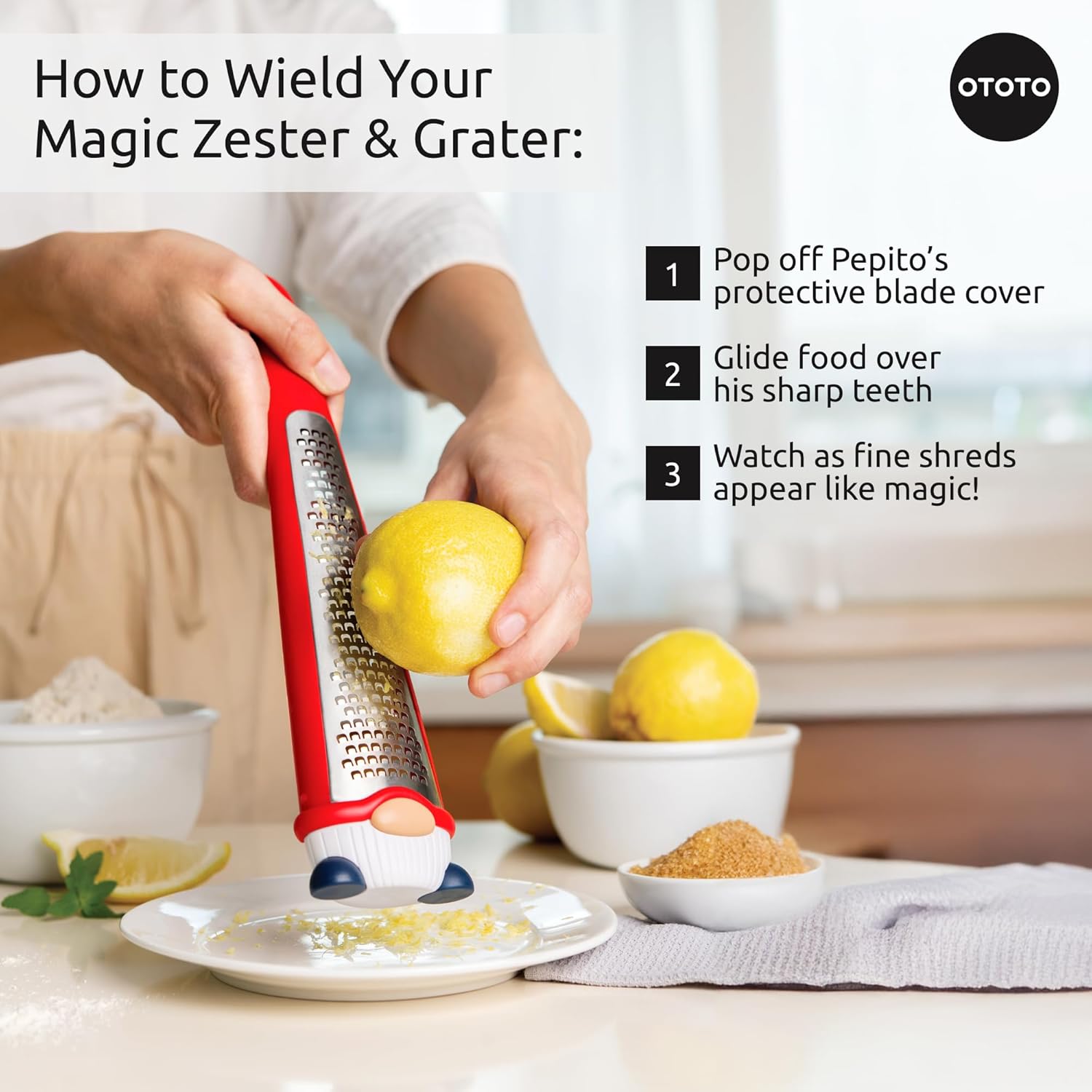 Grattugia Ototo con Strisce di Pepito - immagine 8