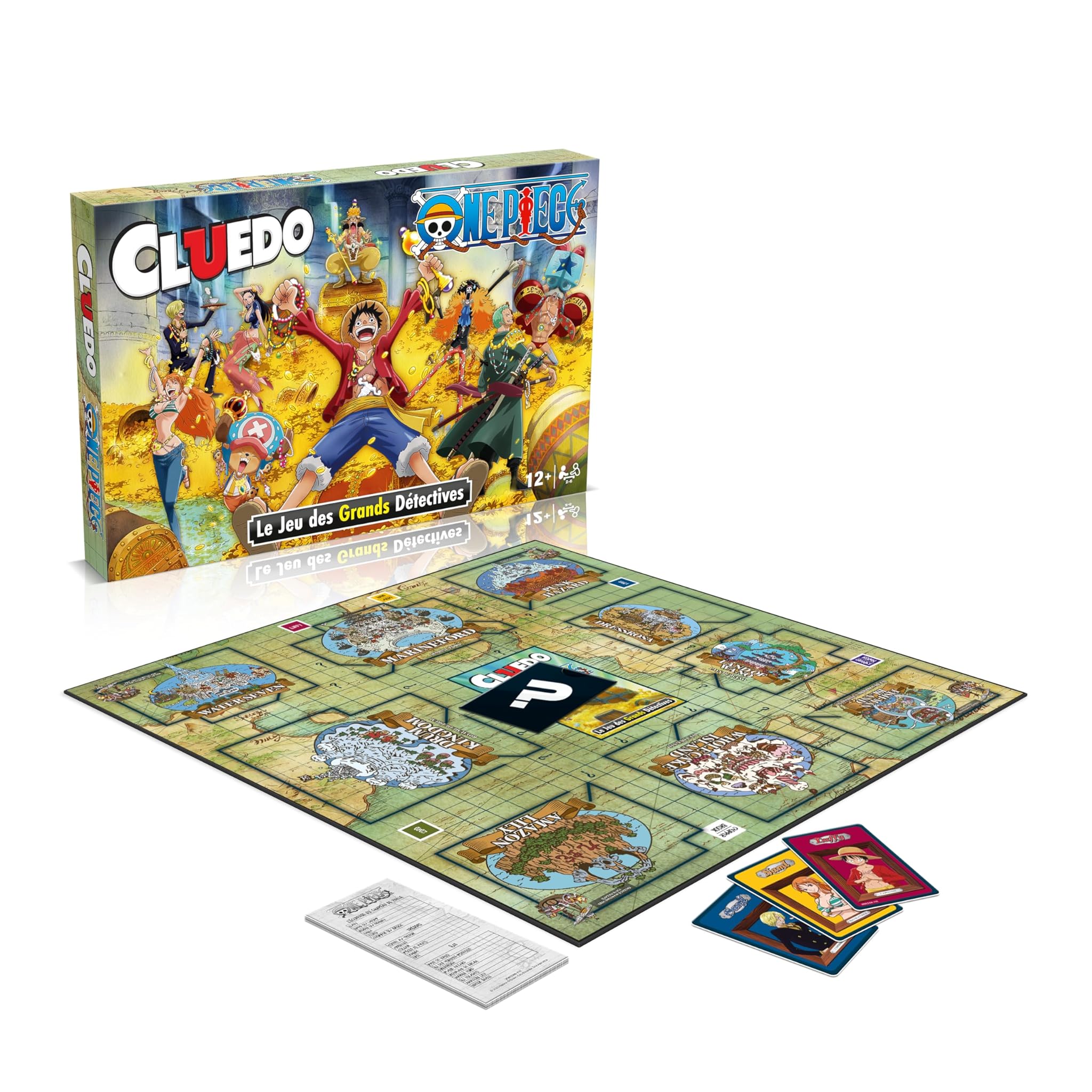 Cluedo One Piece - Gioco da Tavolo MOSSE VINCENTI