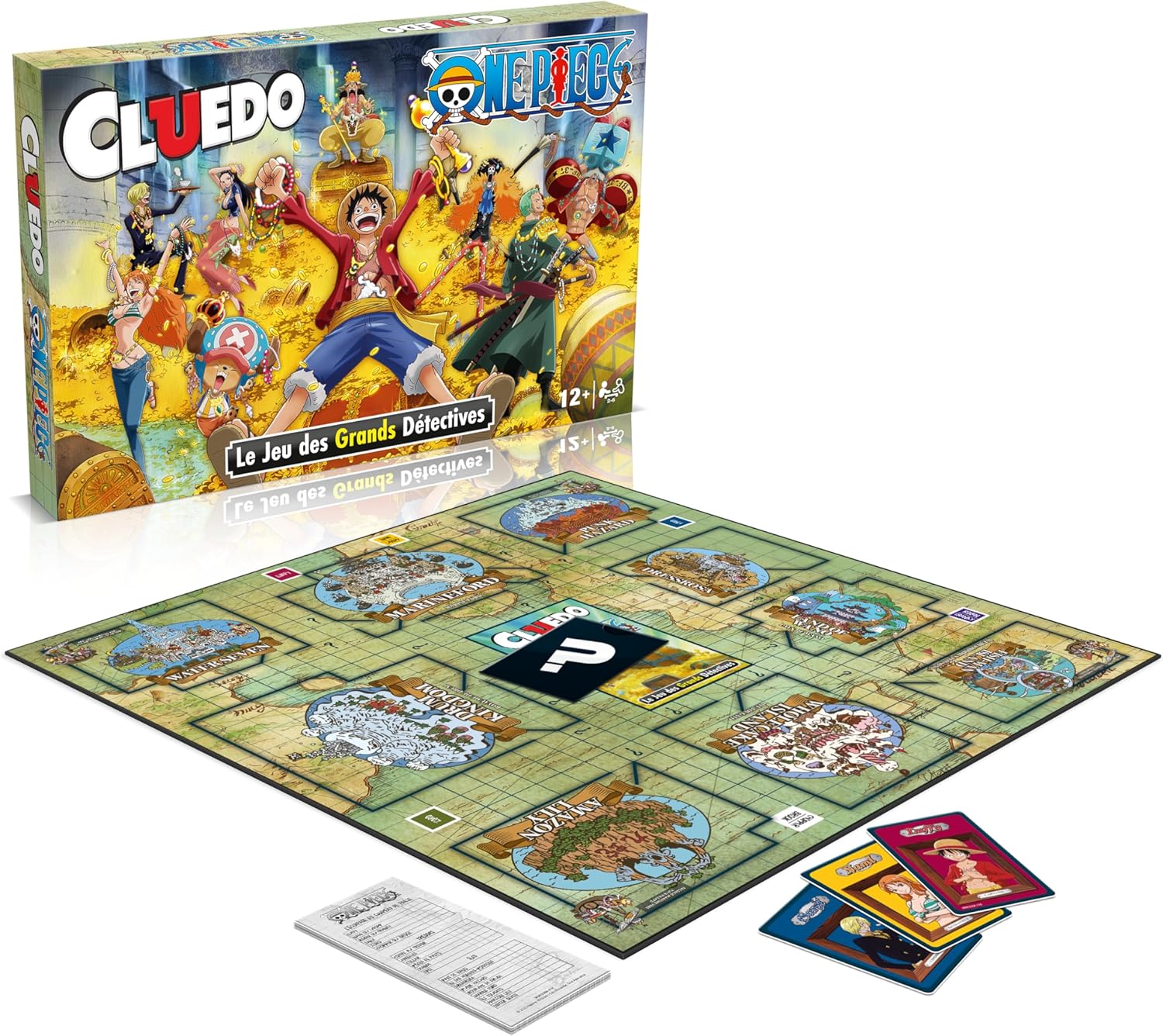 Cluedo One Piece - Gioco da Tavolo MOSSE VINCENTI - immagine 1