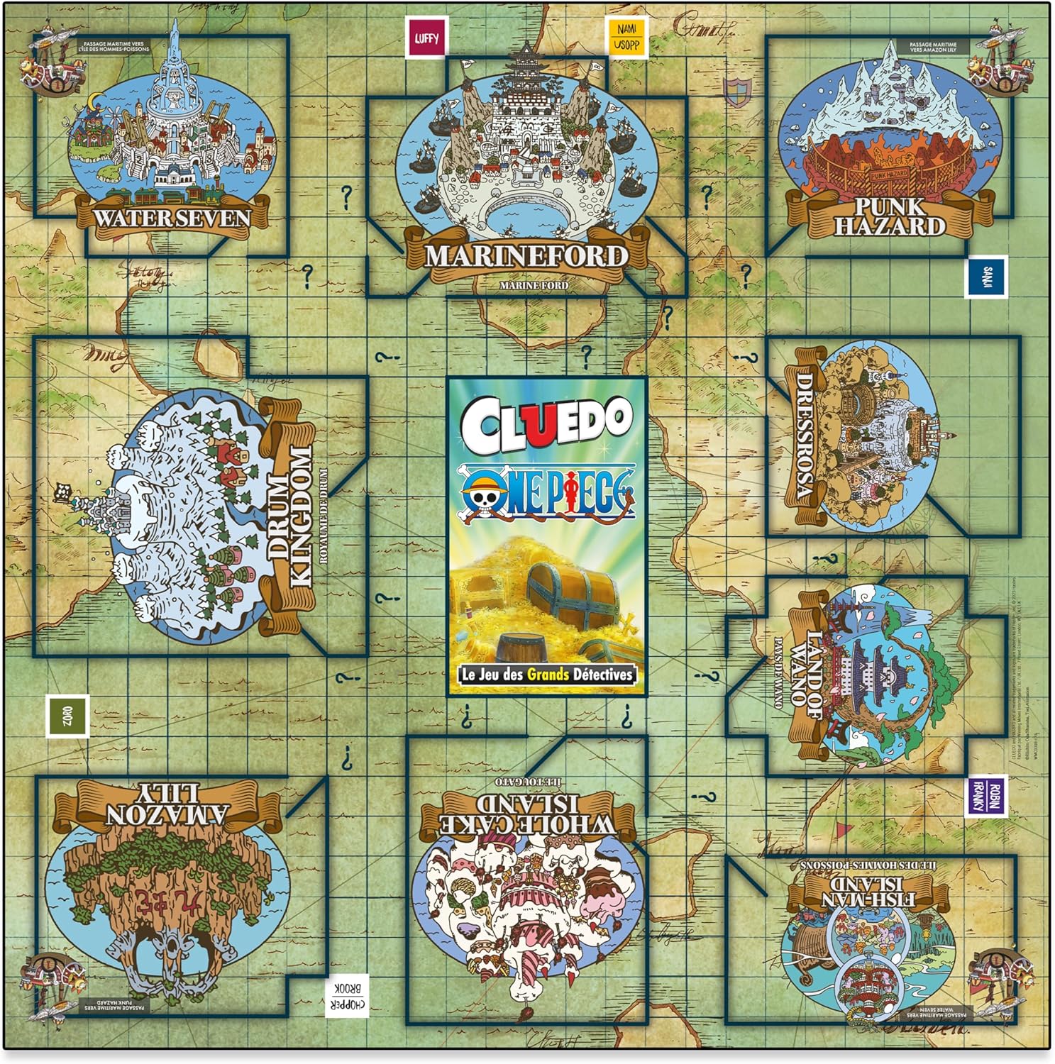 Cluedo One Piece - Gioco da Tavolo MOSSE VINCENTI - immagine 3