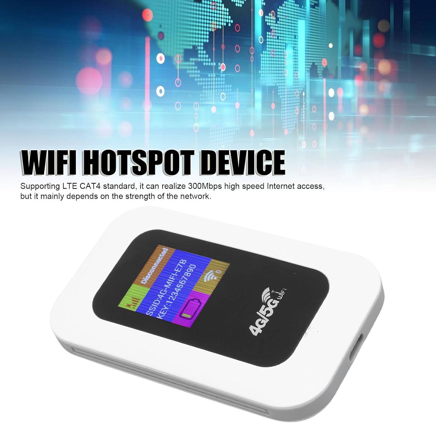Ejoyous Hotspot Mobile WiFi 5G 300Mbps - immagine 2