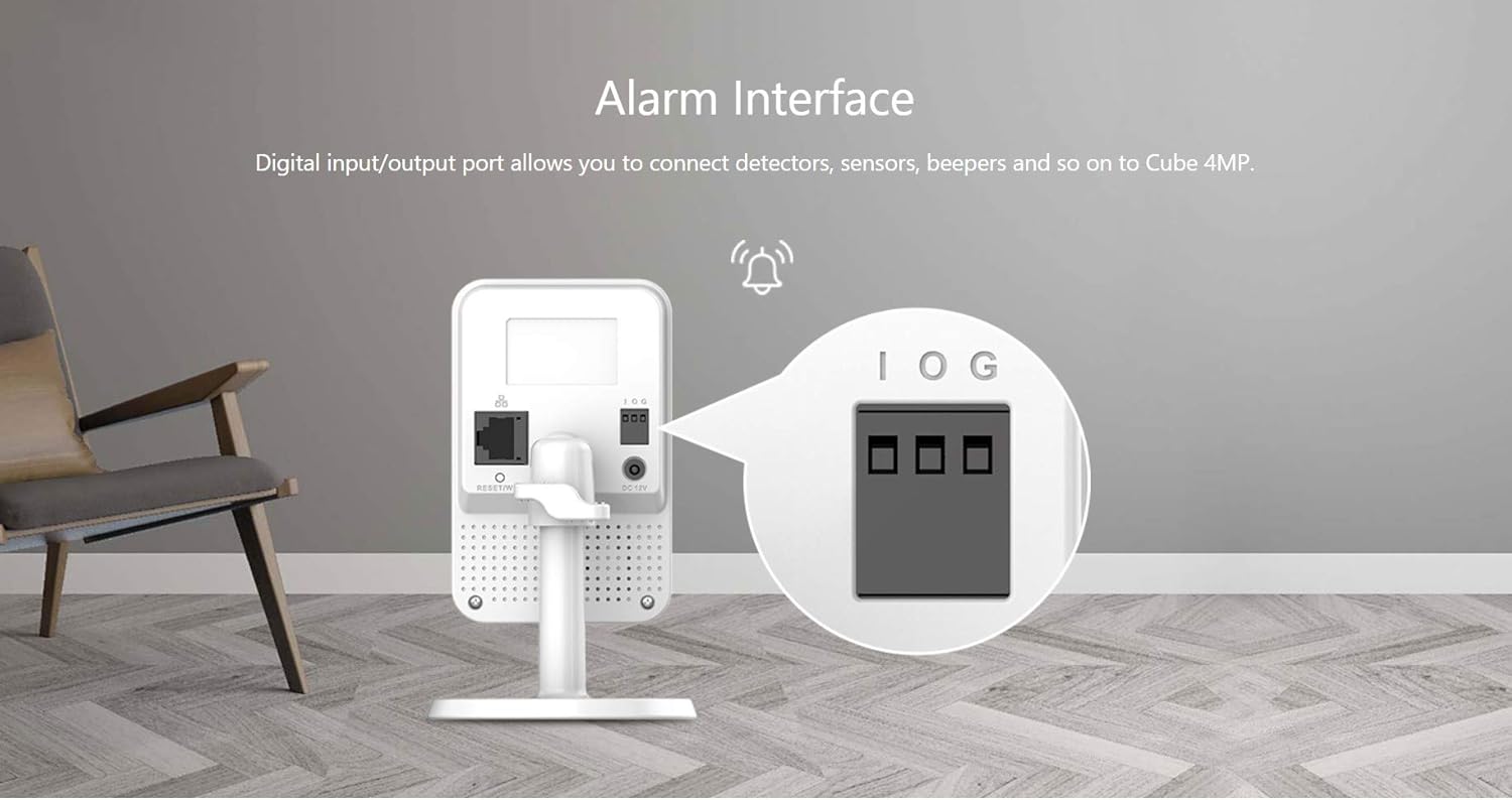 IMOU Cube 4MP Cosse - Telecamera di Sicurezza IP Interna - immagine 8