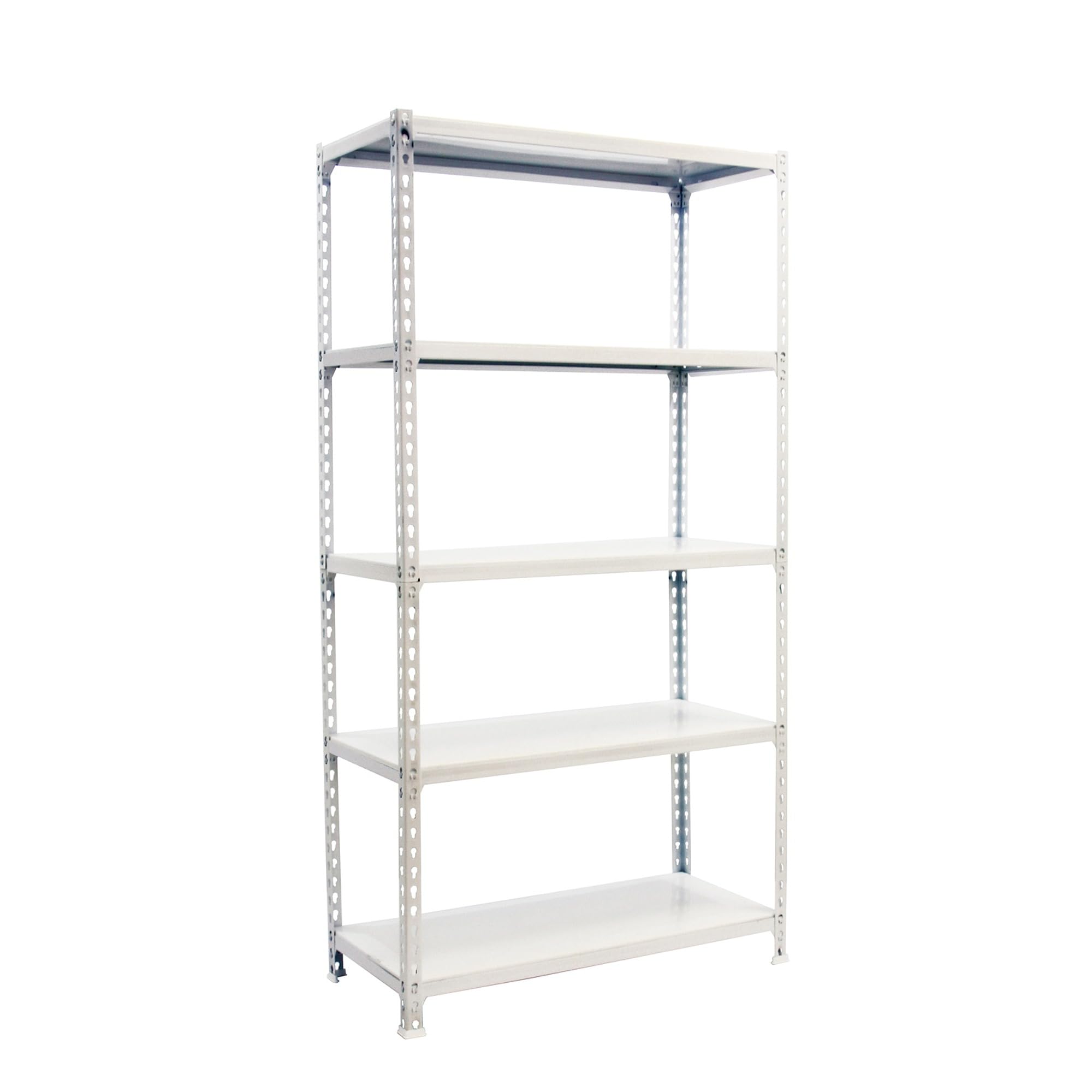 SimonRack Scaffalatura Metallo Simonclick 5 Ripiani, Bianco
