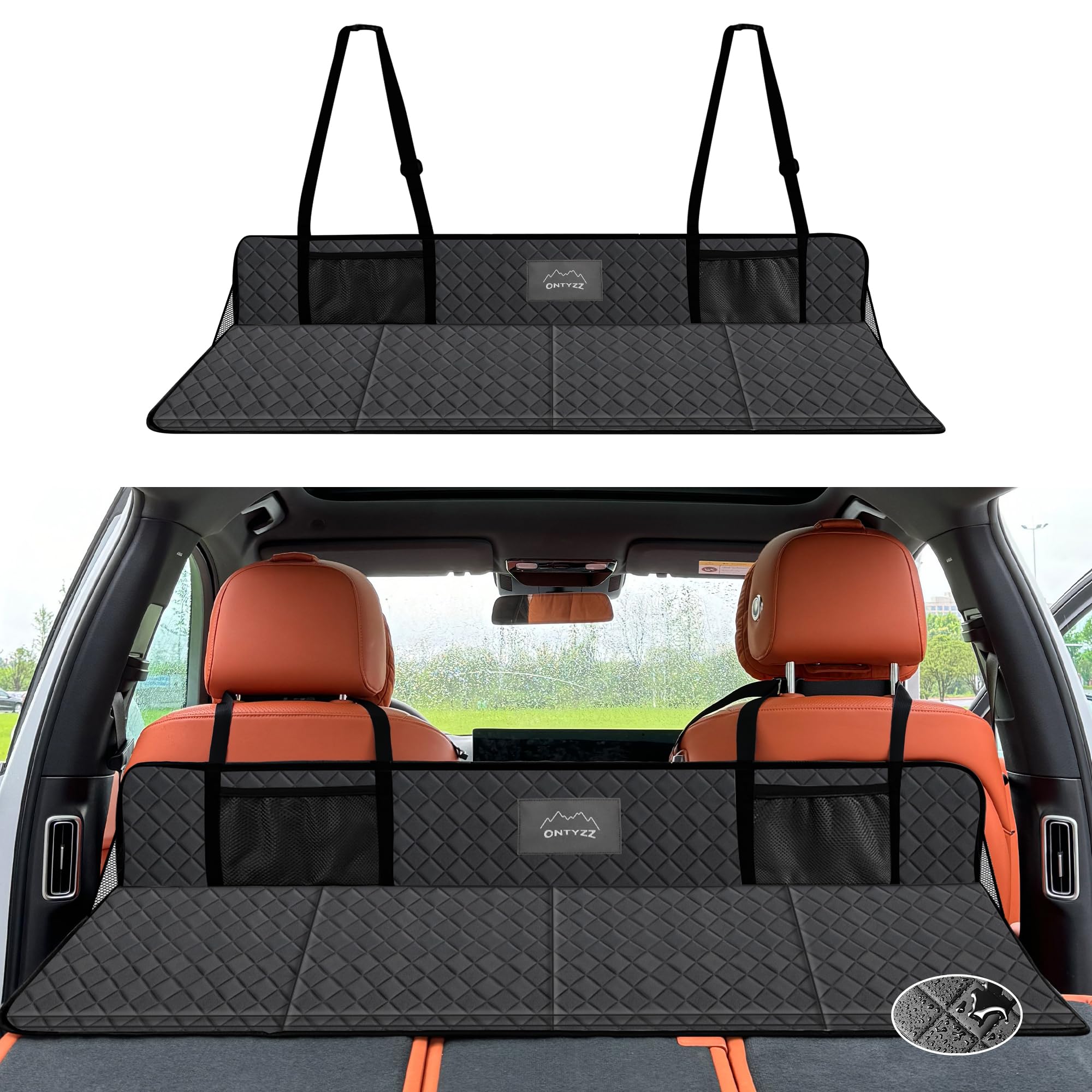 Ontyzz Materasso Letto Auto Non-Gonfiabile Pieghevole