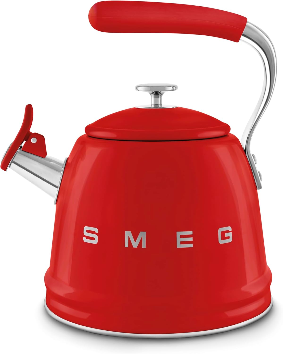 Smeg WKF01RD - Bollitore per Piano Cottura 2.3L, Rosso