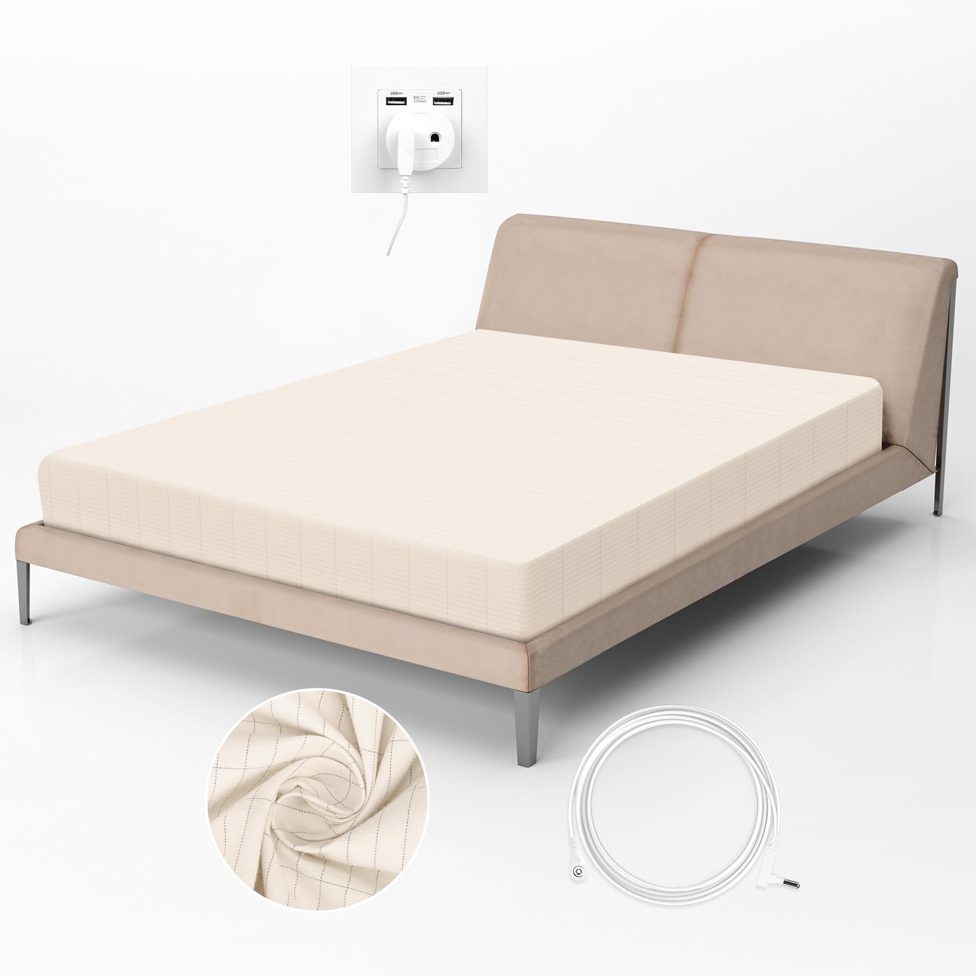 RIQINXIN Set Biancheria da Letto a Terra 150x200x33 cm