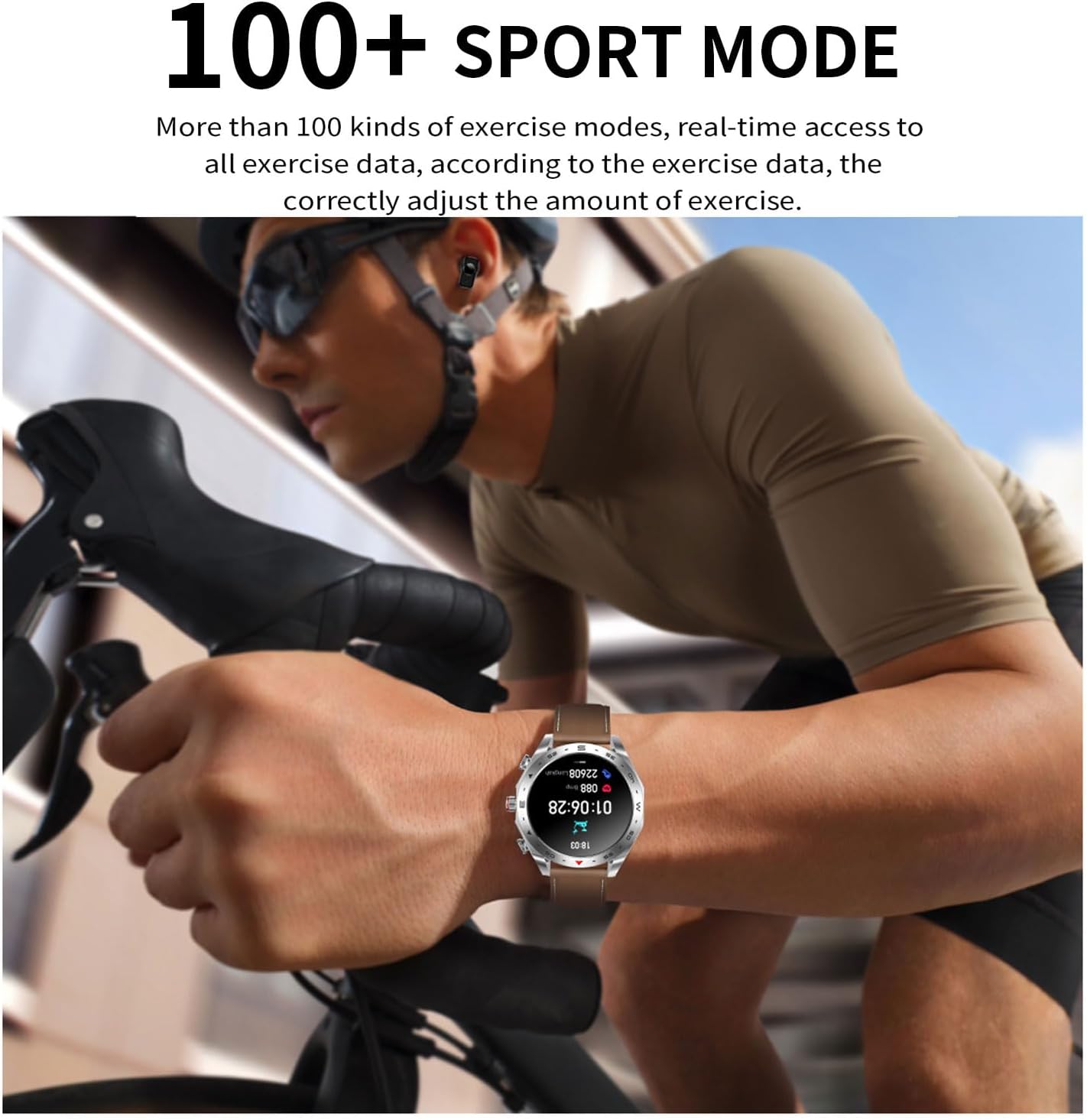 Hipipooo Smartwatch T95 2 in 1 con Auricolari Bluetooth - immagine 4