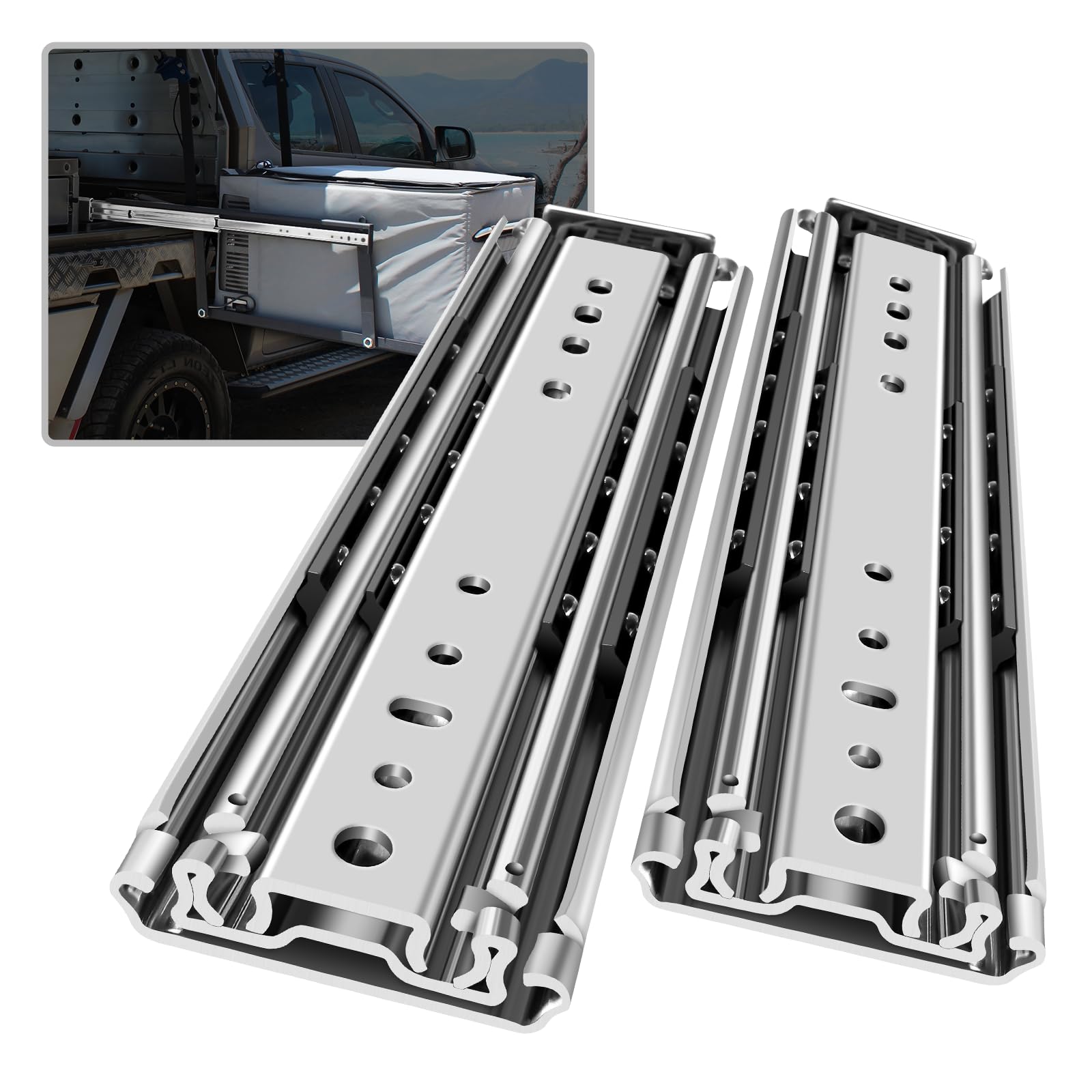 Aolisheng Guide per Cassetti Pesanti 600mm