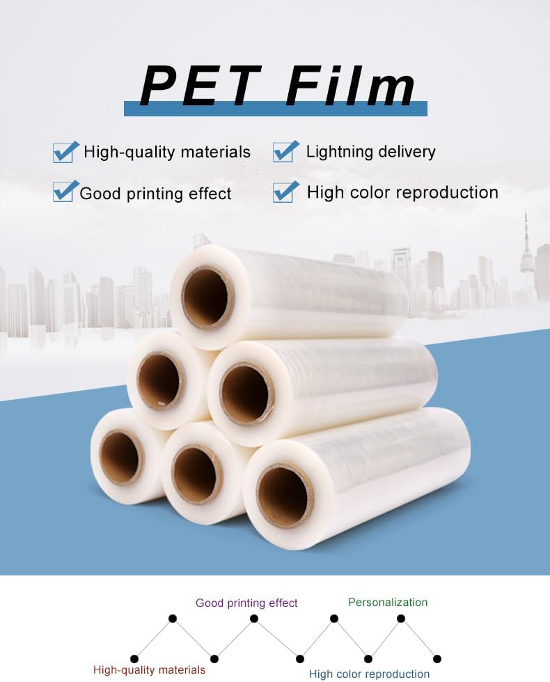 Rotolo Pellicola di Trasferimento DTF 33cm x 100m - immagine 2