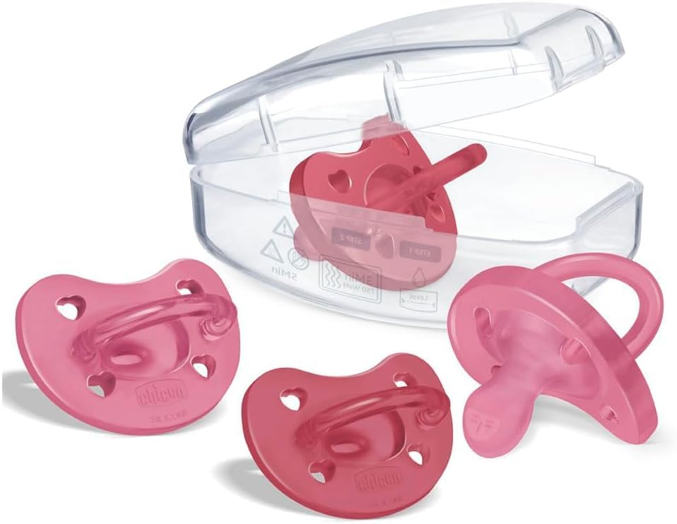 Chicco Physioforma Ciuccio Silicone 16-36 Mesi, 4 Pezzi