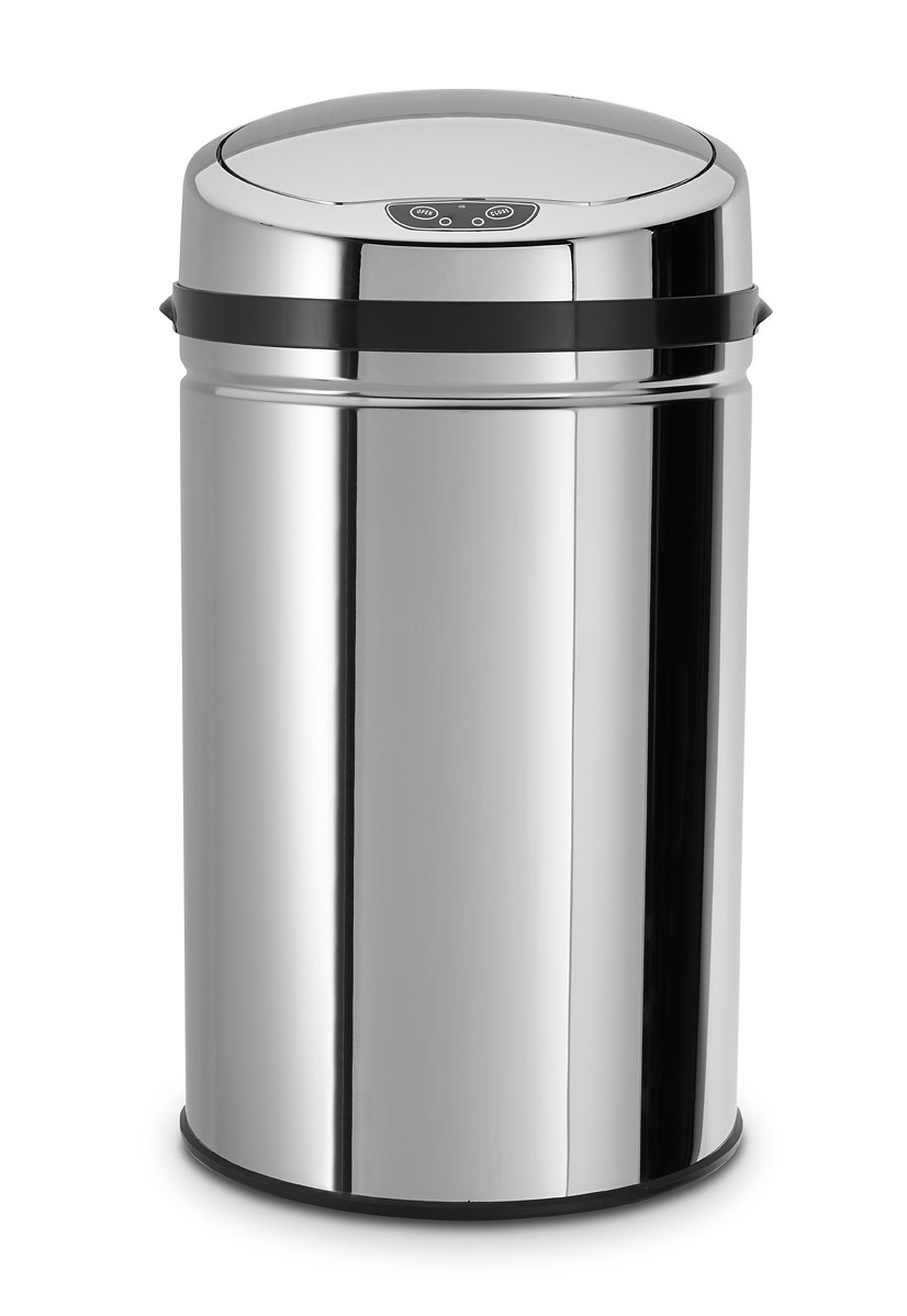 Echtwerk EW-AE-0210 Pattumiera Inox 30L, Bianca