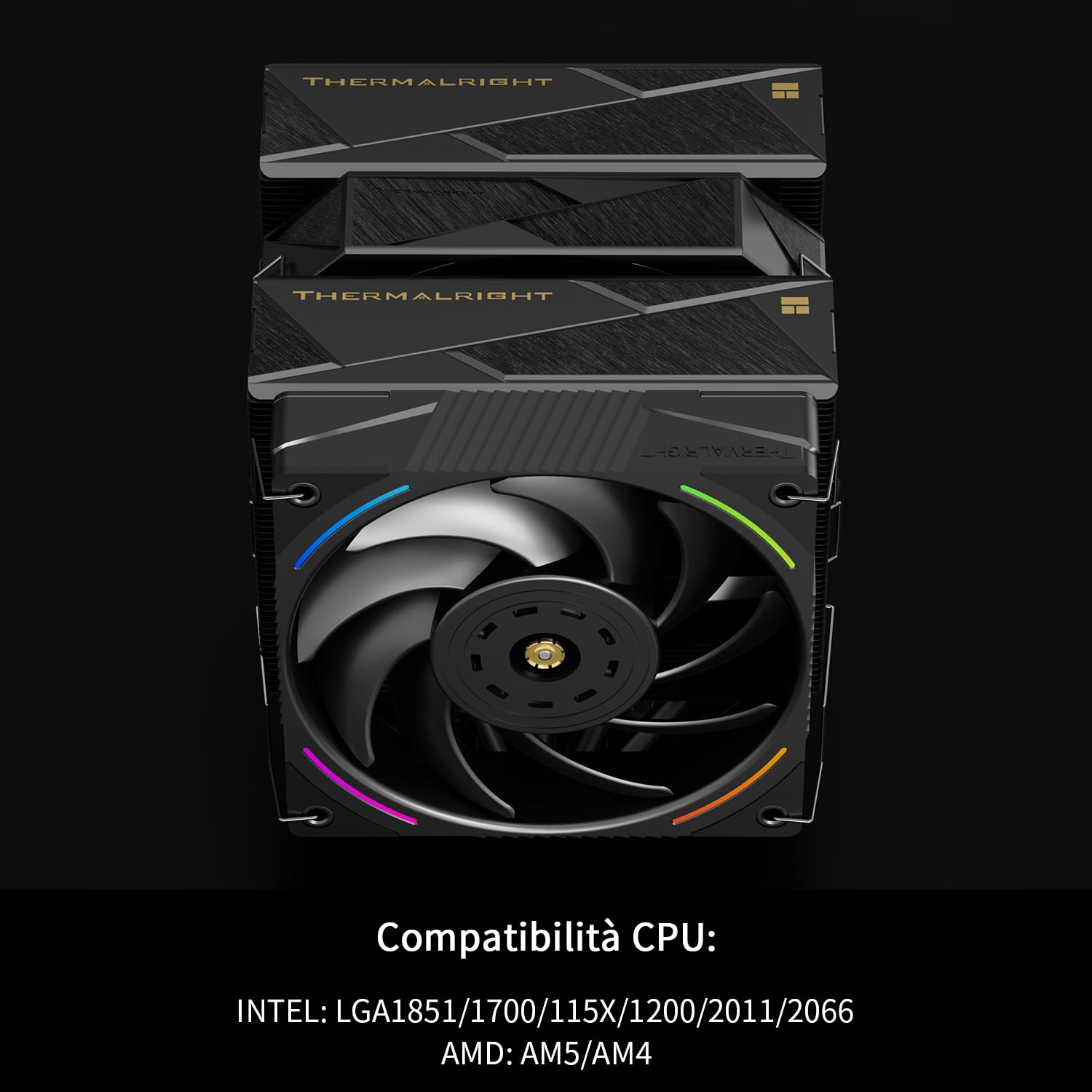 Tr-Royal Pretor 130 Ultra Black - Raffreddatore CPU - immagine 3