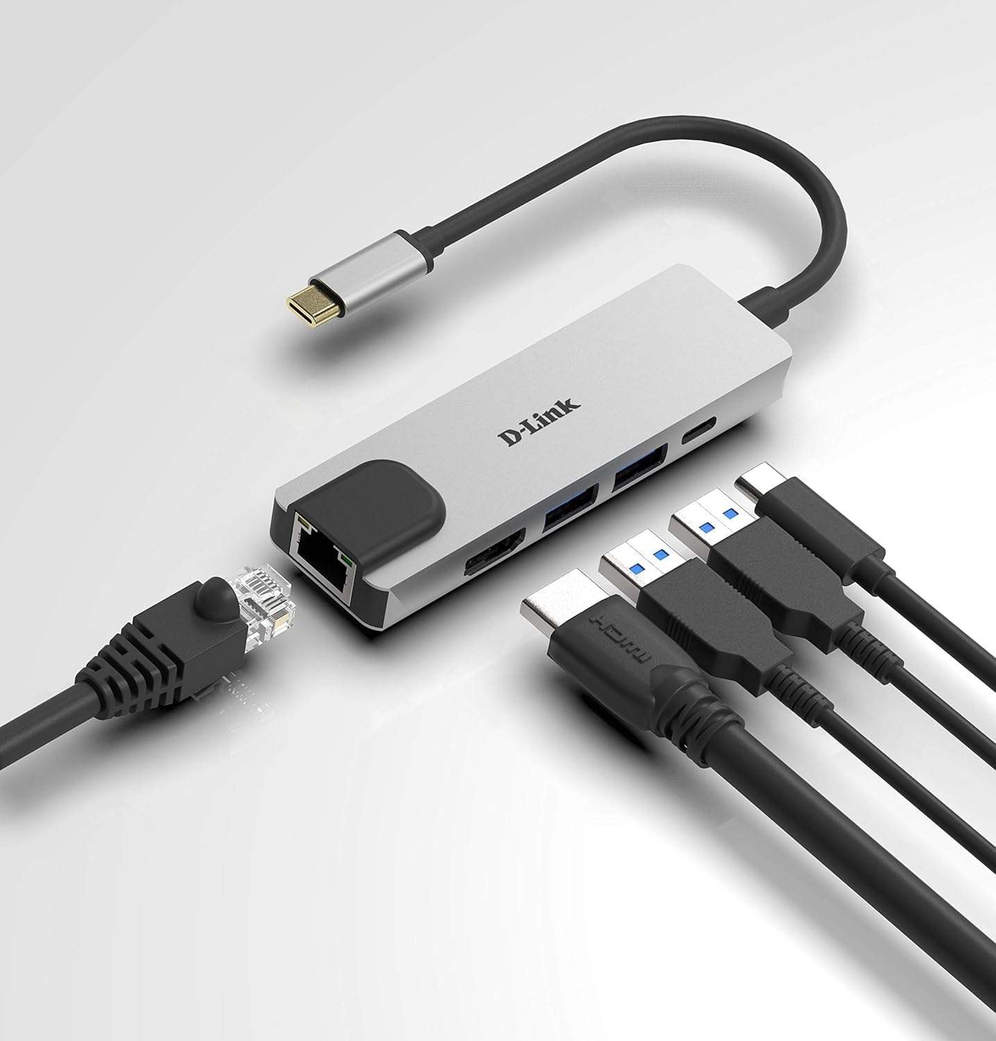 D-link DUB-M520 Hub USB-C 5 in 1 - immagine 2