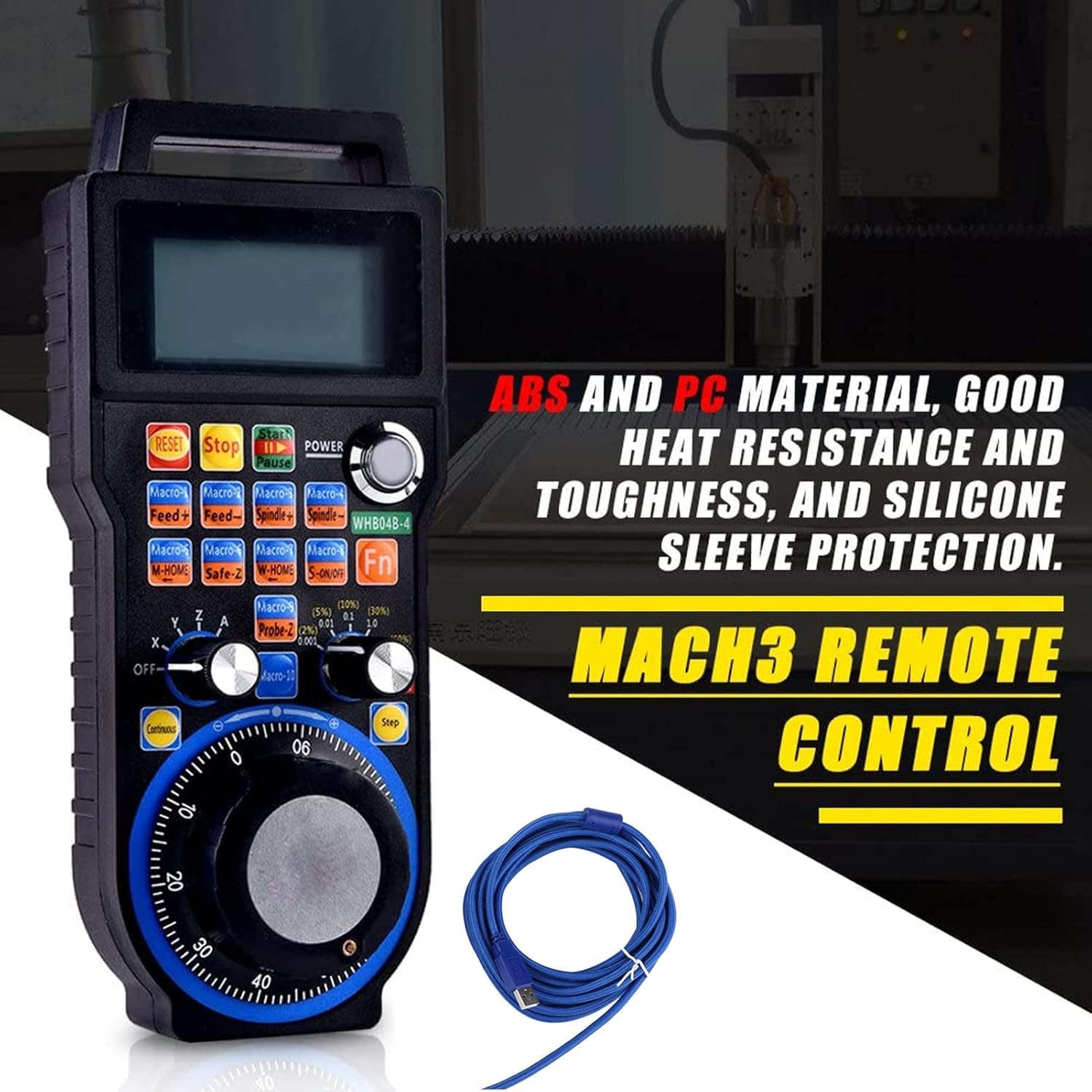 Volantino Elettronico di Controllo Cablato per CNC - immagine 5