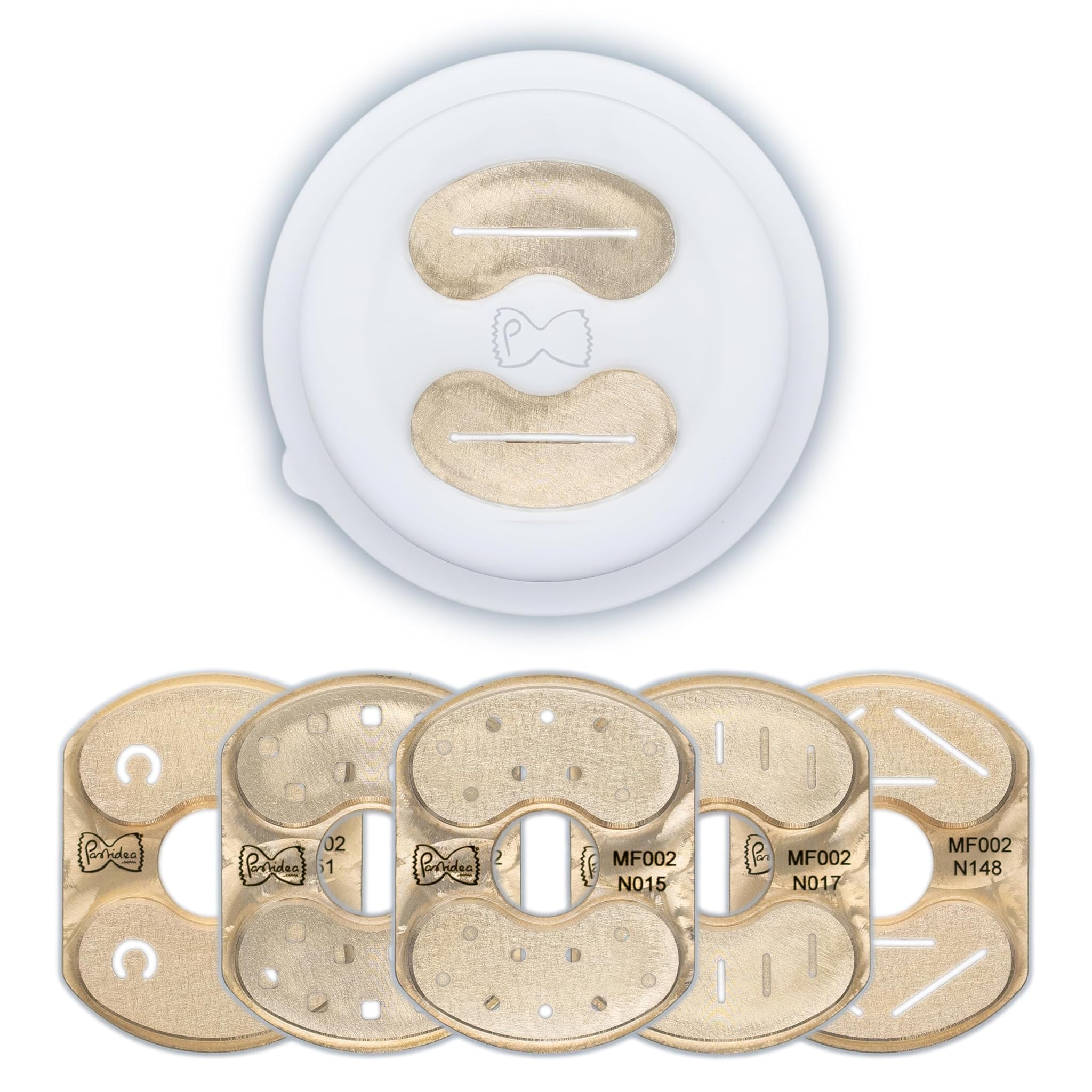 Pastidea - Kit Trafila 6 Formati per Philips Pasta Maker