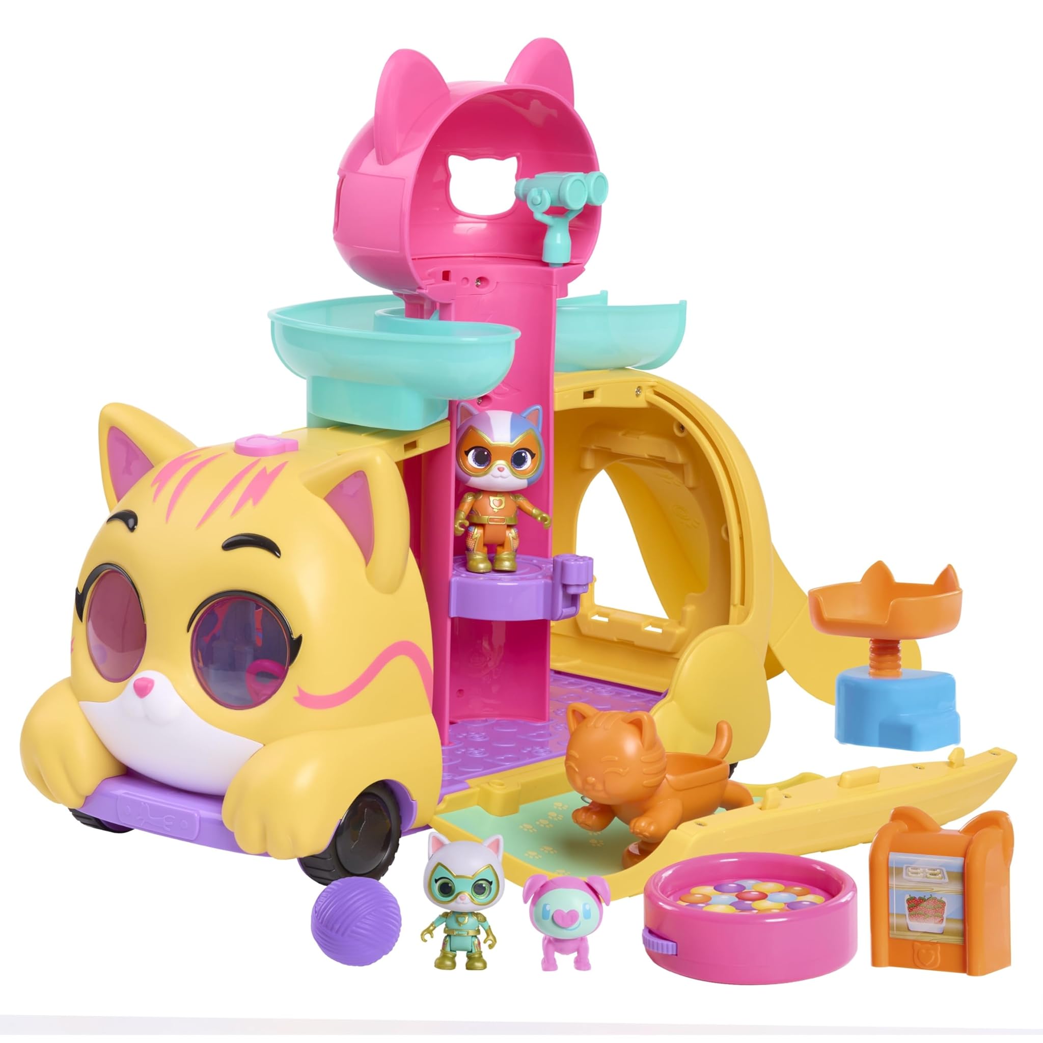 Just Play Disney Junior SuperKitties Purr ‘N’ Go - Set Gioco