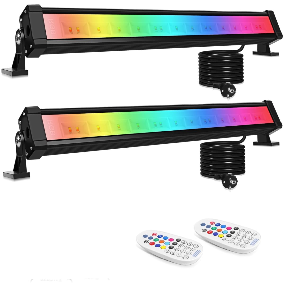 MEIHUA Faretto LED RGB Esterno 25W con Telecomando